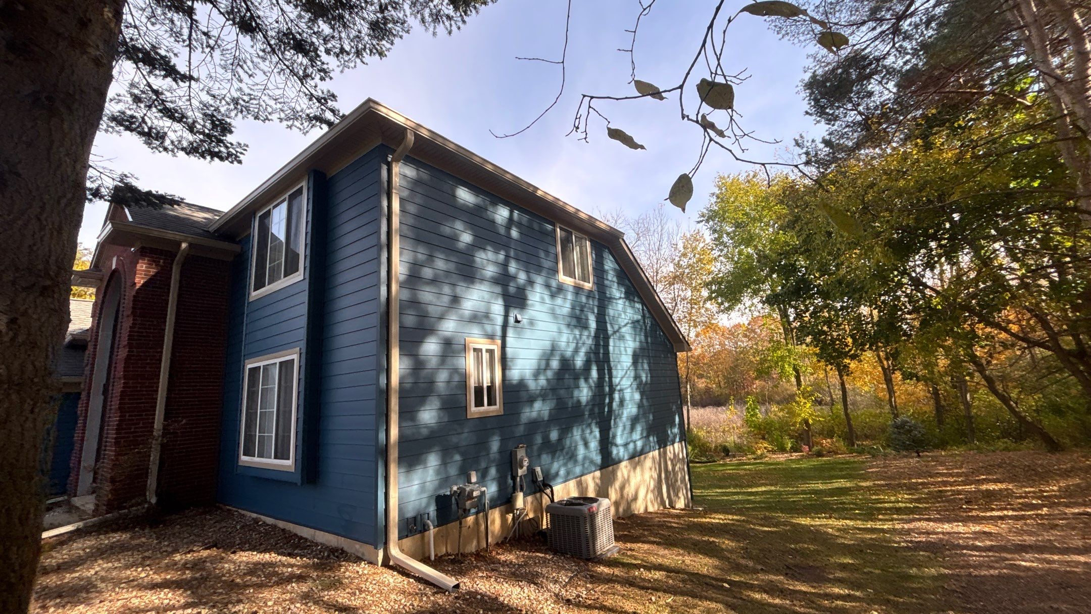 Siding Replacement using Ascend Laguna Blue by 180 Contractors