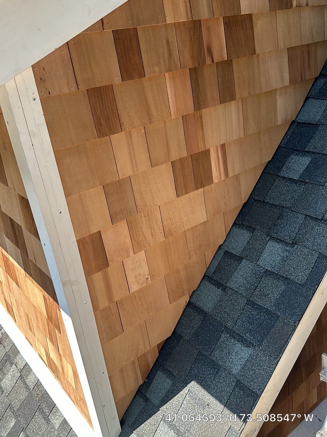 Siding Installation using Wood Shake by A Plus Exterior