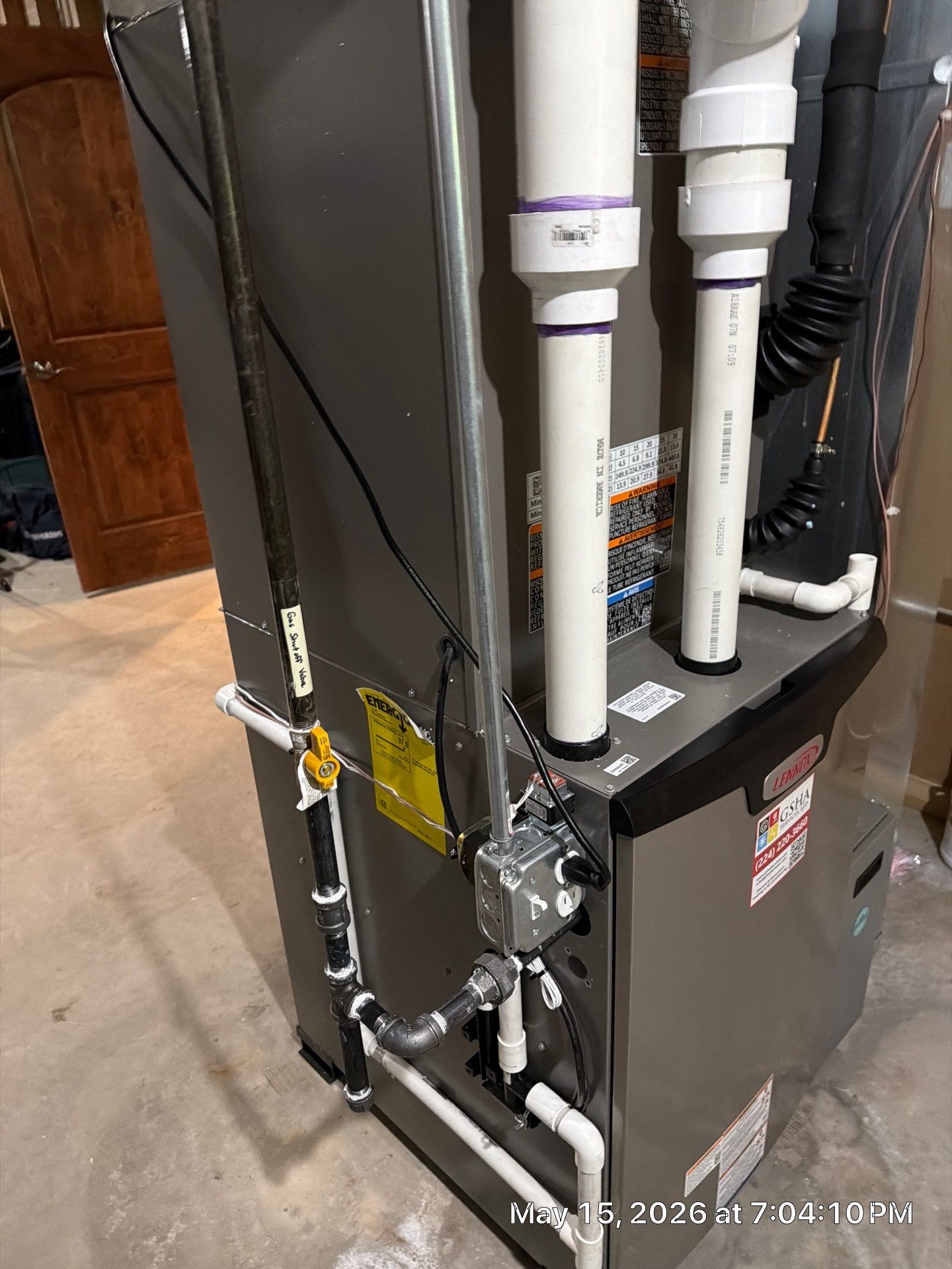 Lennox Elite EL297V Furnace & EL15KC1 Air Conditioner Installation – Spring Grove, IL | GSHA Services, LTD by GSHA Services LTD