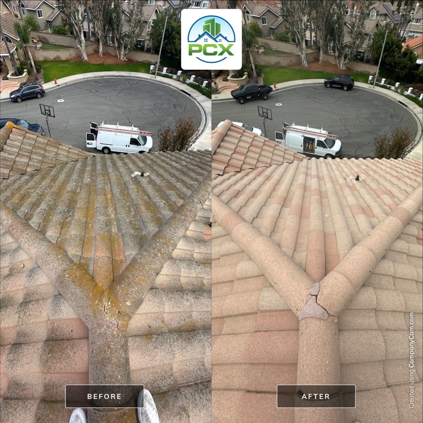 Roof wash and solar cleaning in Orange, CA by Property Cleaning Experts, LLC