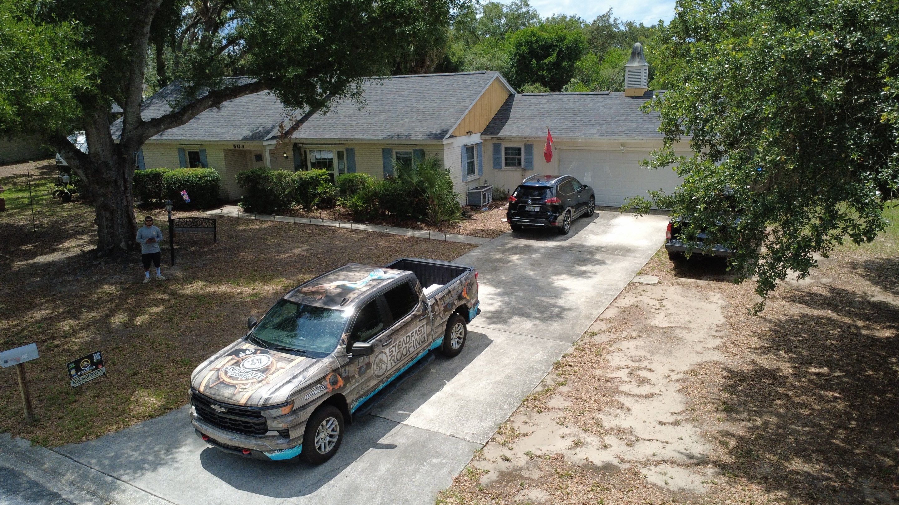 Roof Replacement in Brandon, FL by Steadfast Roofing 