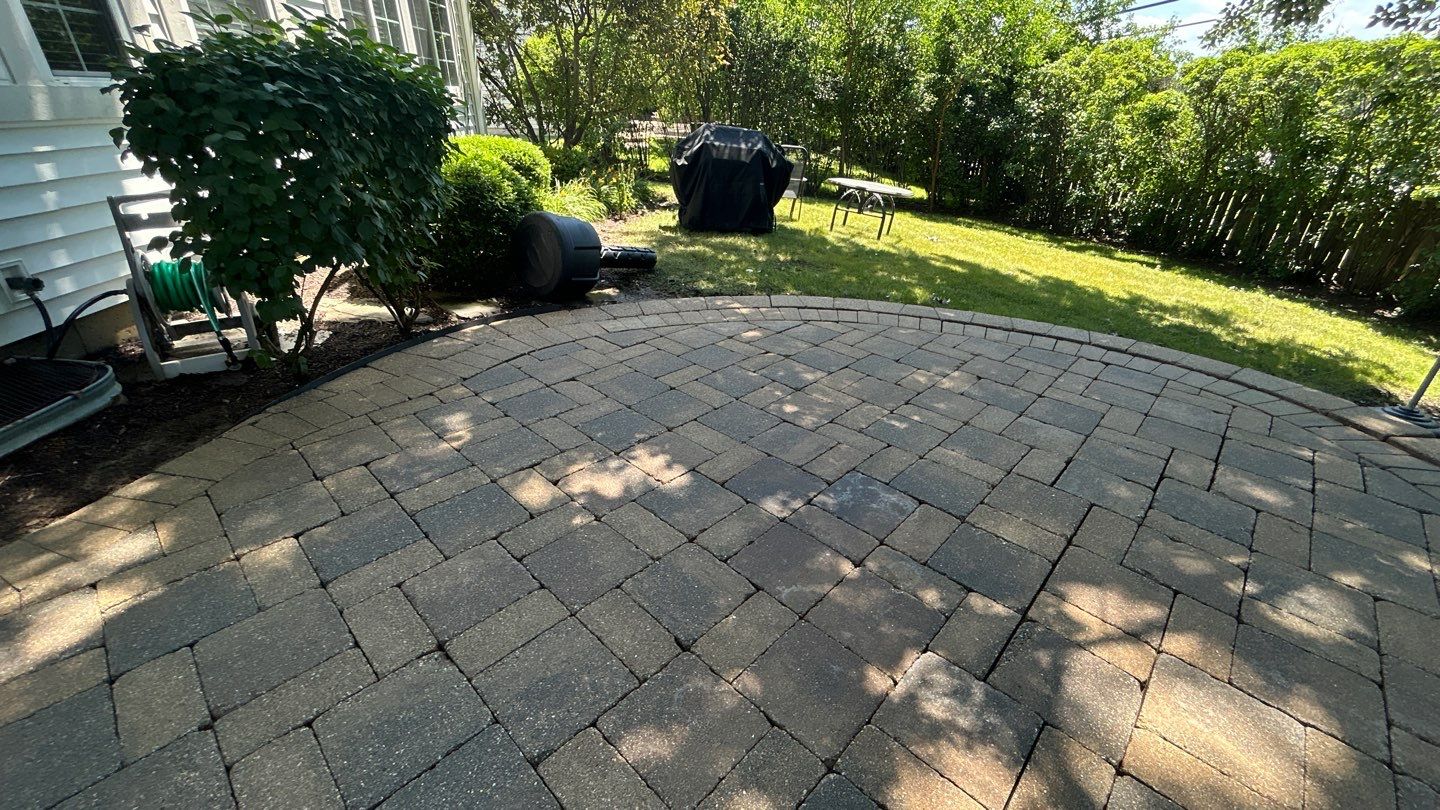Brick paver clean, sand and seal.  using Surebond SB-1300 by Northern Power Washing LLC.