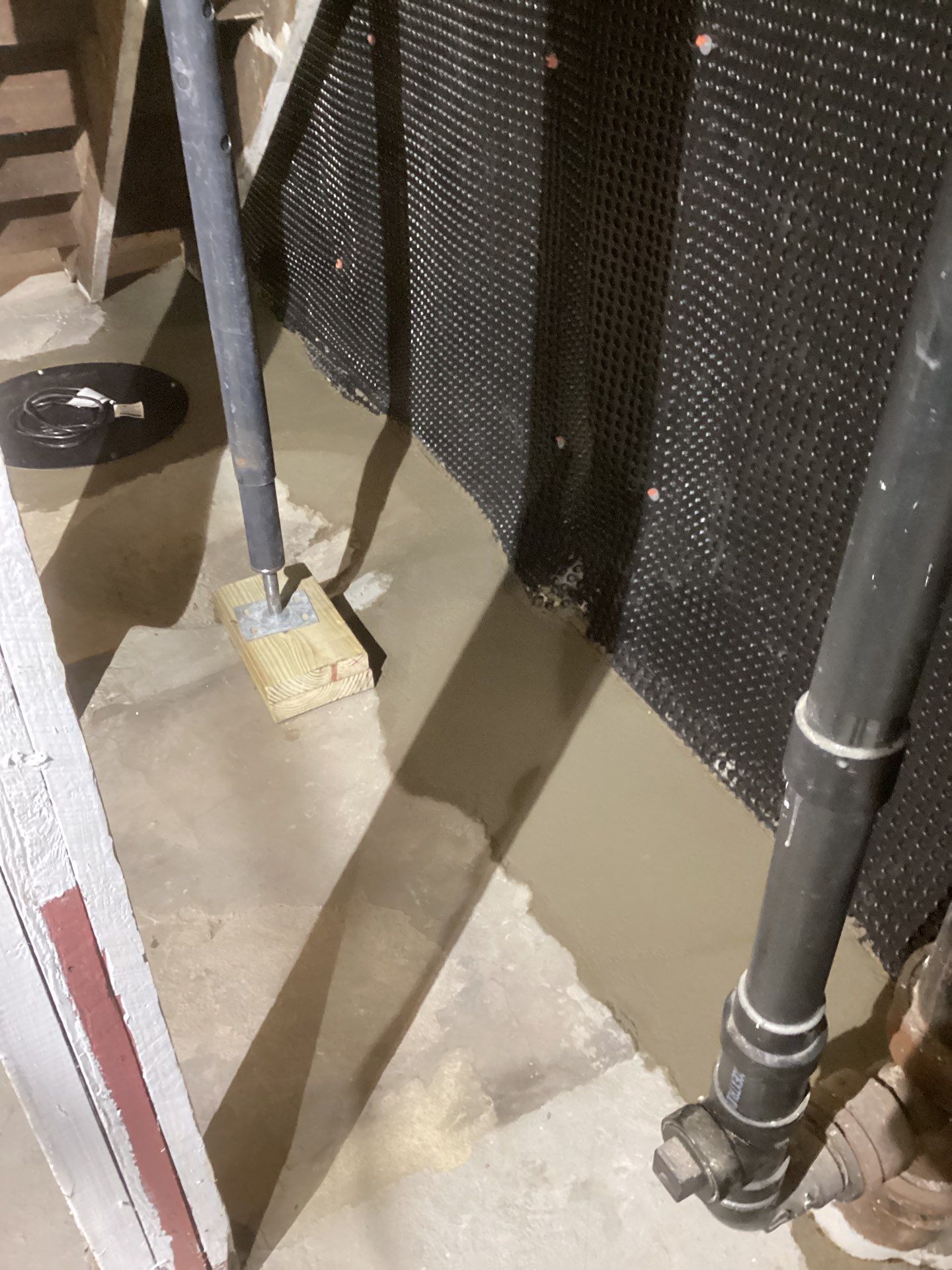 Interior Basement Waterproofing in NE MPLS by Waterproofing Northeast
