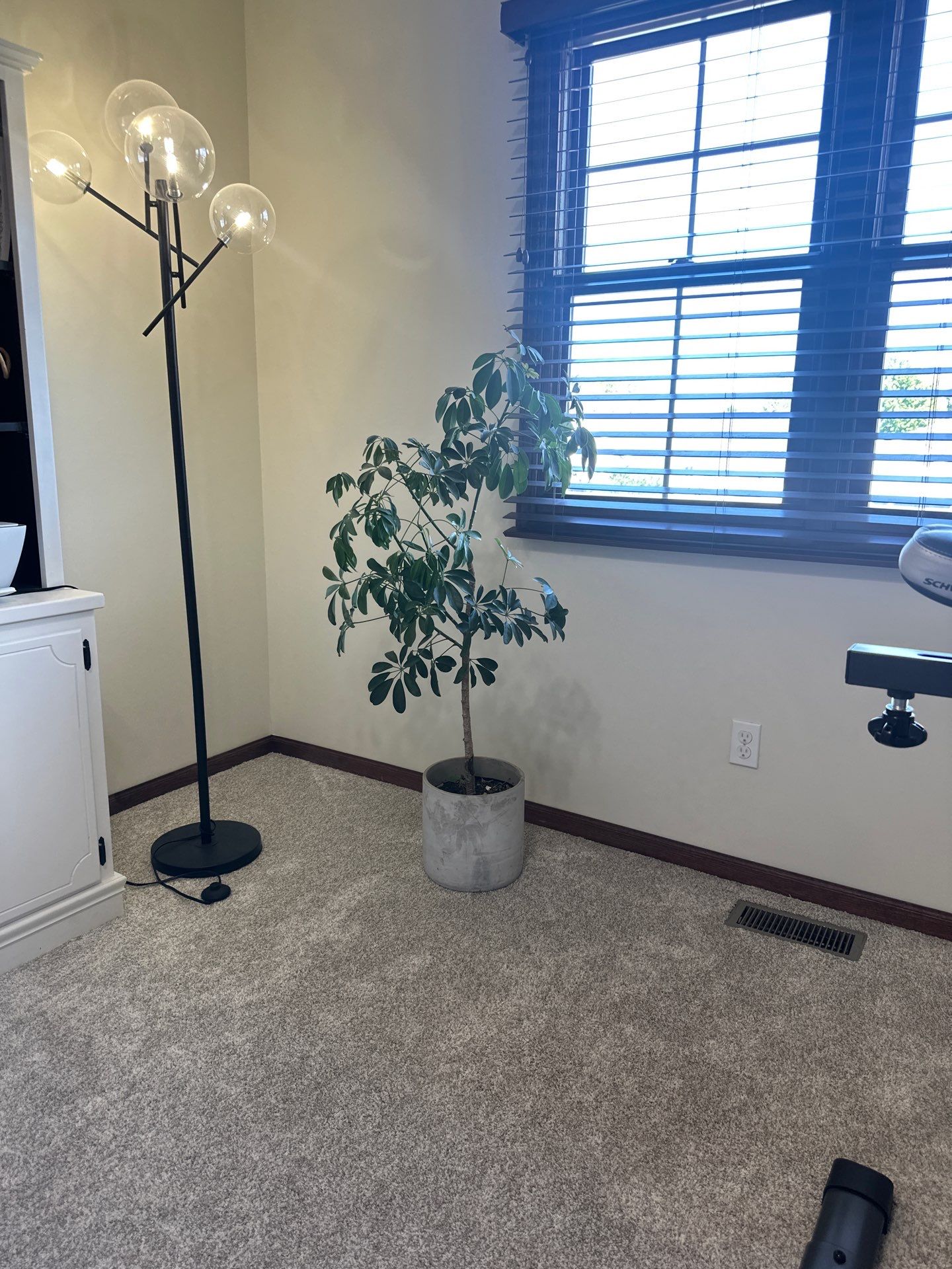 Interior White Door and Dark Wood Trim Installation in Lincoln by CompanyCam Sales Demo