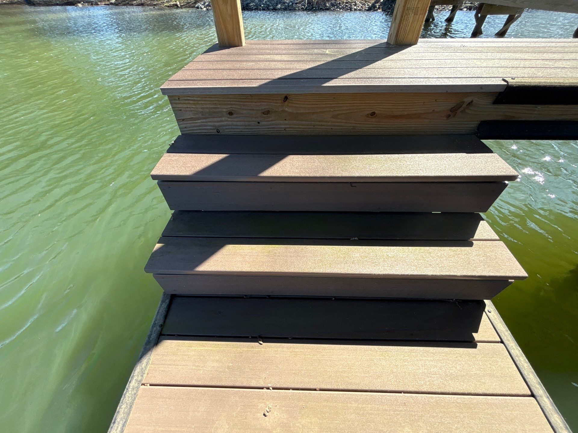 Dock using Wood Sealant by DuraSeal