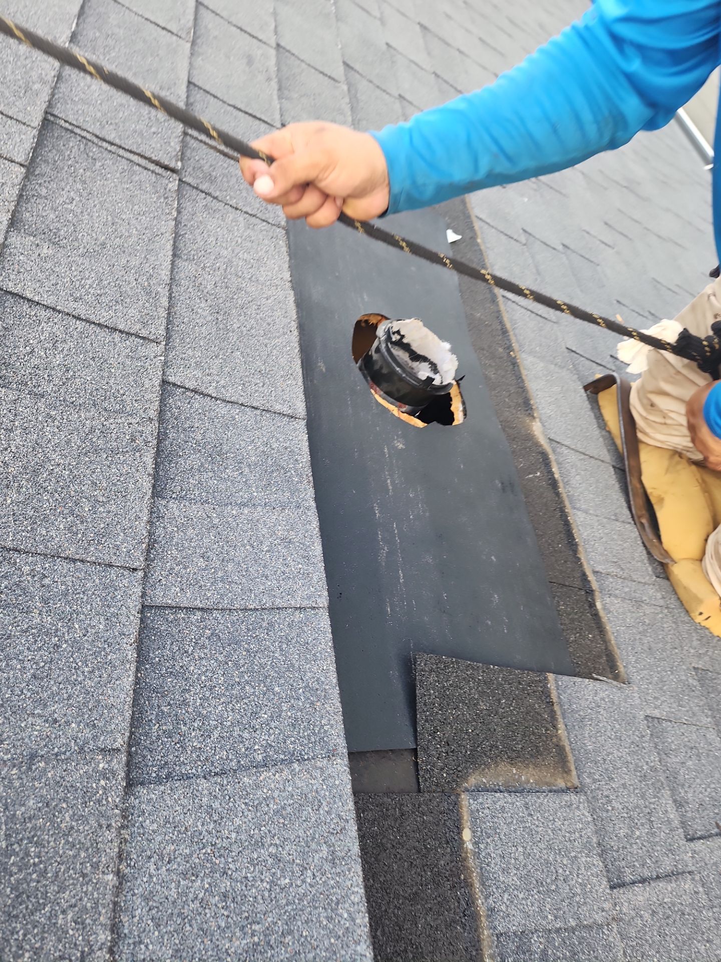 Hail Damage using Owen's Corning Duration (Lifetime) Shingles by Roof Repair Services LLC