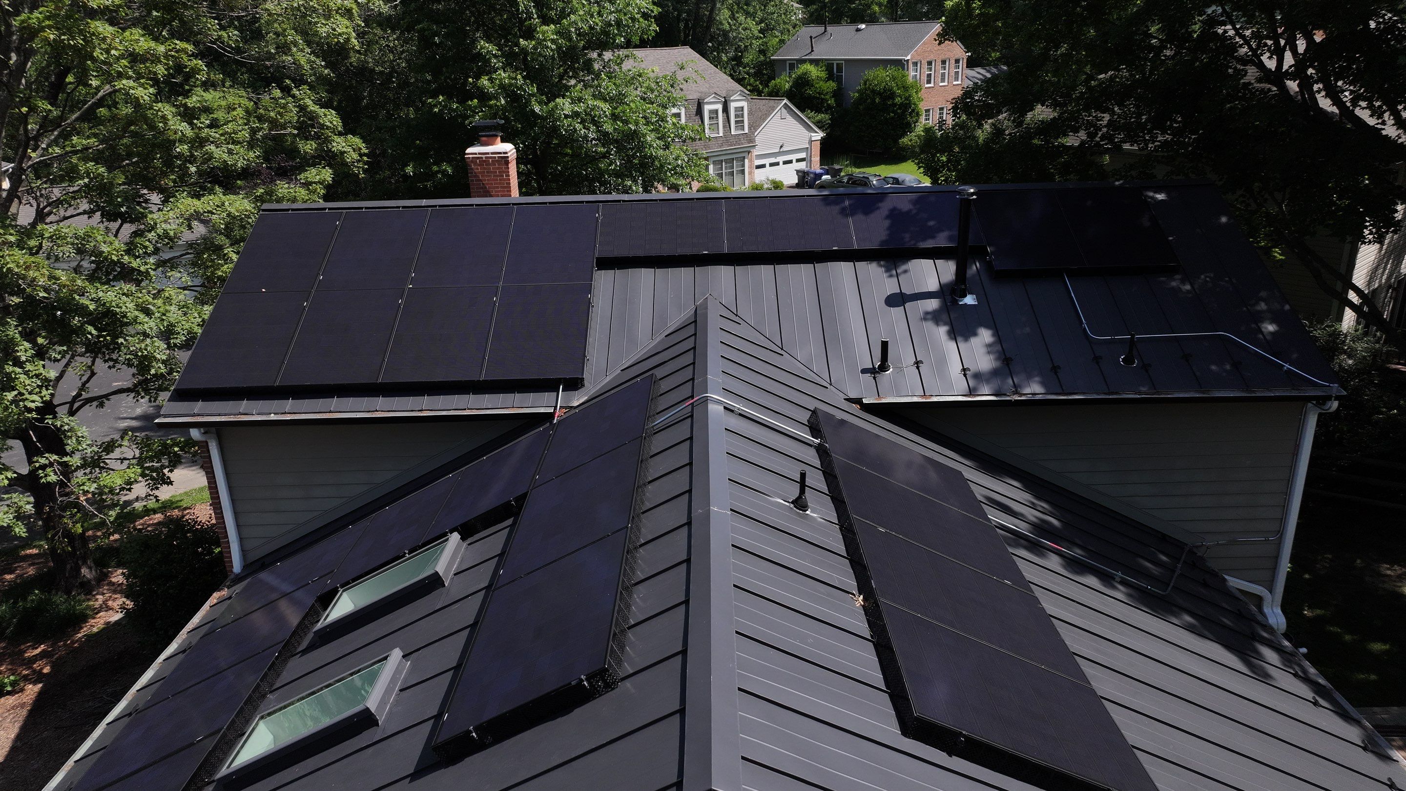Metal Roof + REC Panels: A Solar Upgrade by American Home Contractors