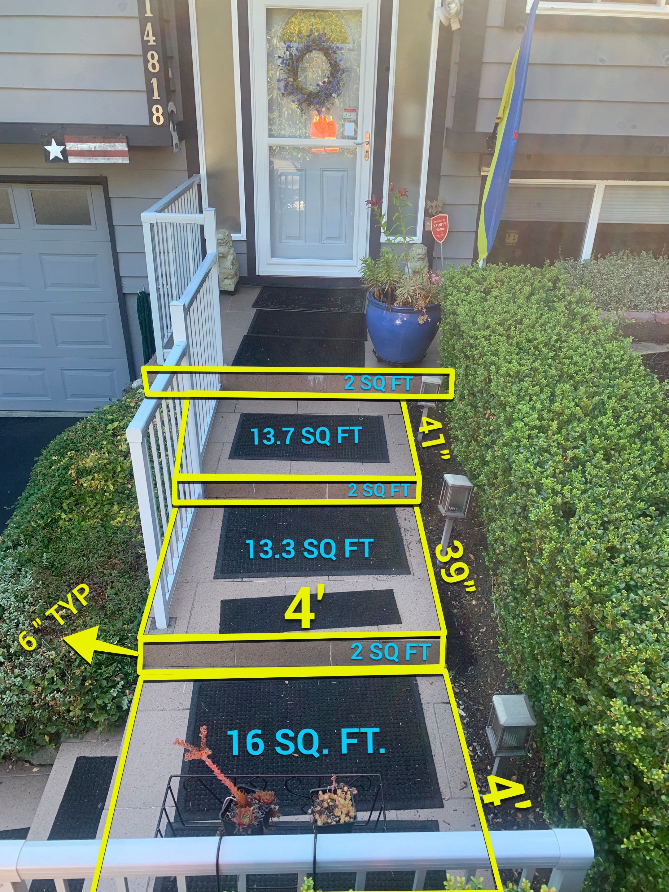 Patricia | Stairway Renovation, Concrete Project by Jireh Asphalt & Concrete Inc 