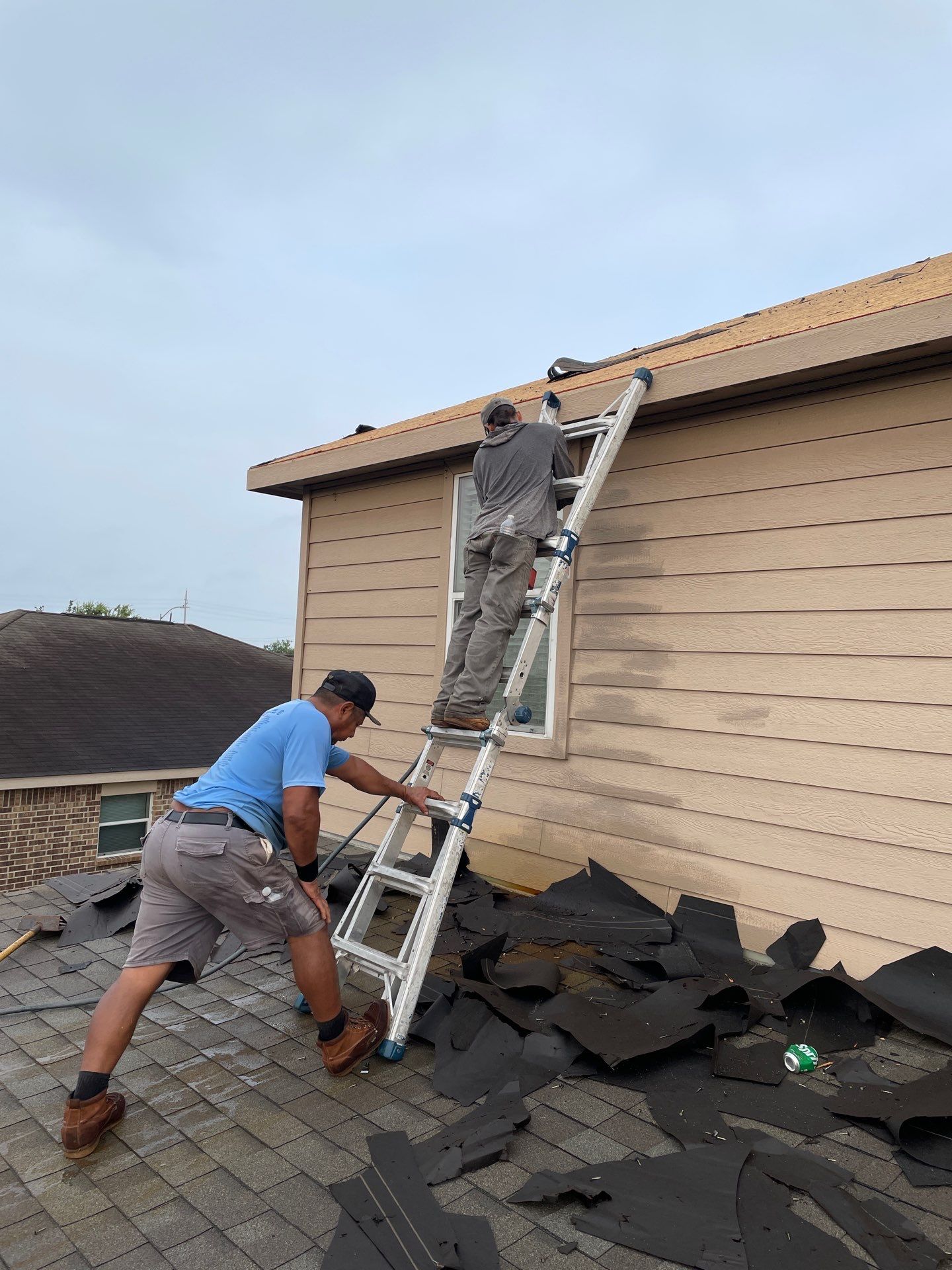 Insurance Re-Roof Project in Richmond by Black Coast Roofing