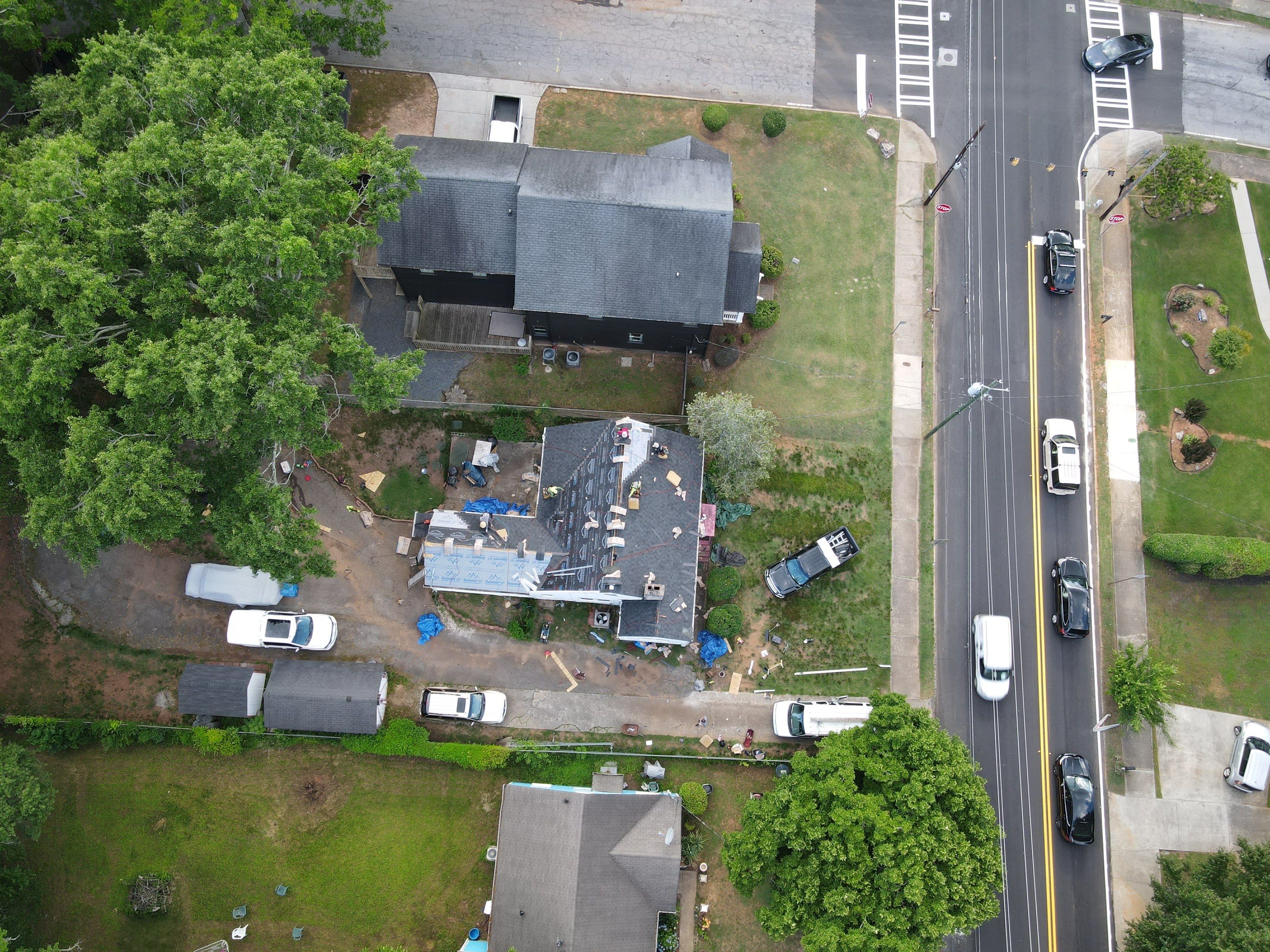 NEW roof, ALL NEW decking, and ALL NEW gutters by Nailed It Roofing & Remodeling LLC