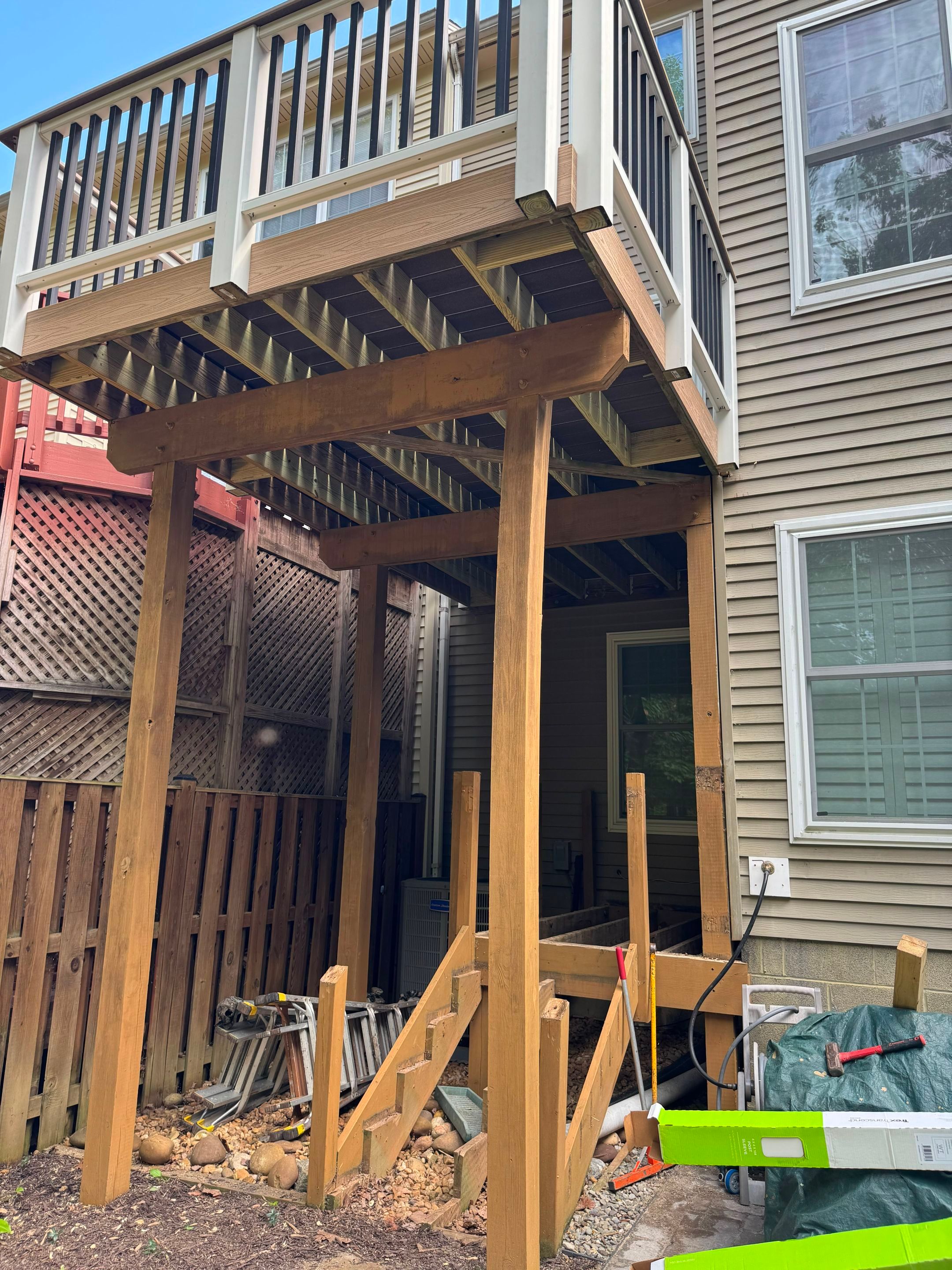 Trex Composite Deck Upgrade in Alexandria, VA by Deck Guru