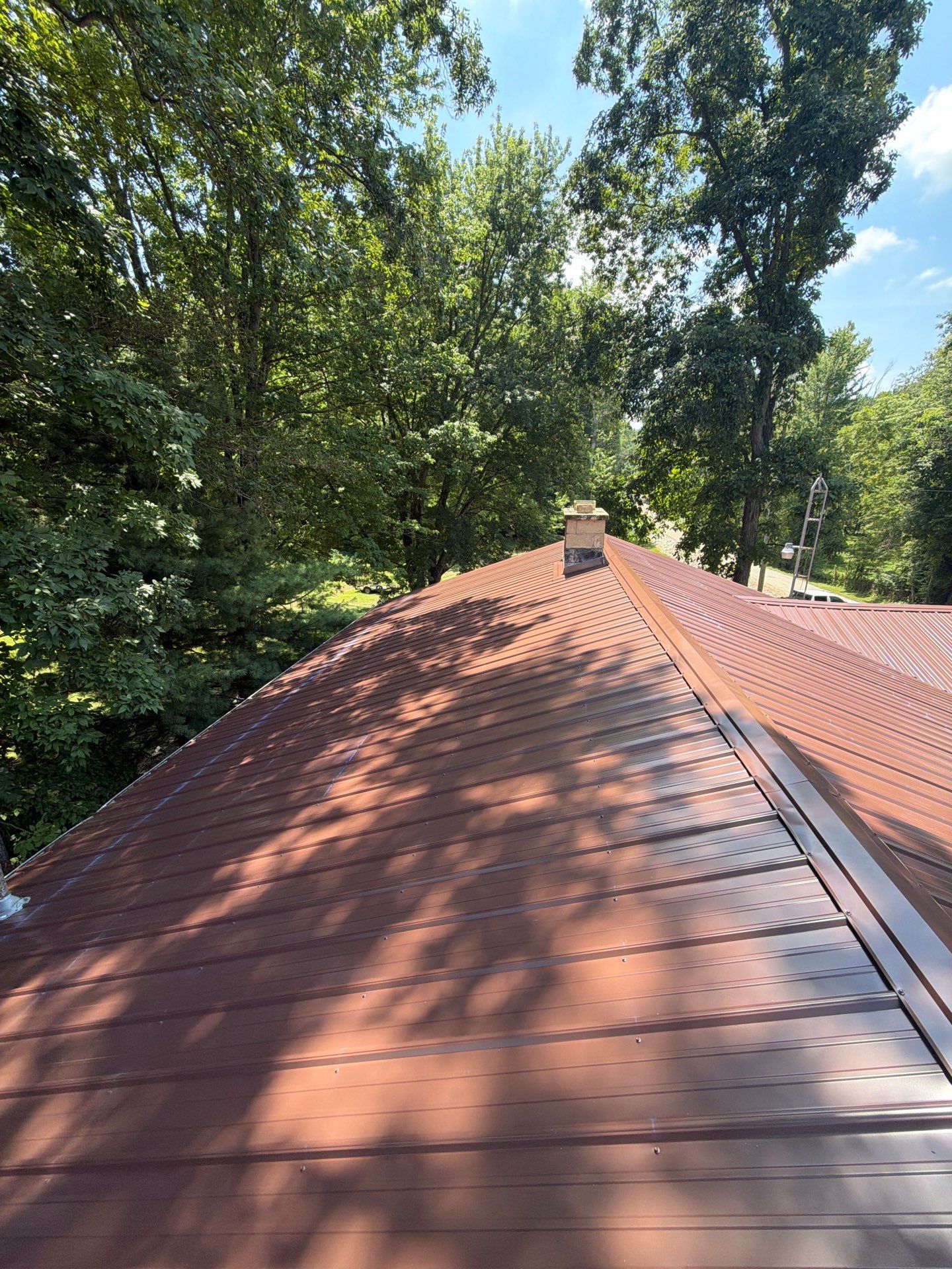 Classic Rib Metal Roofing - Brown by Hoel Roofing & Remodeling