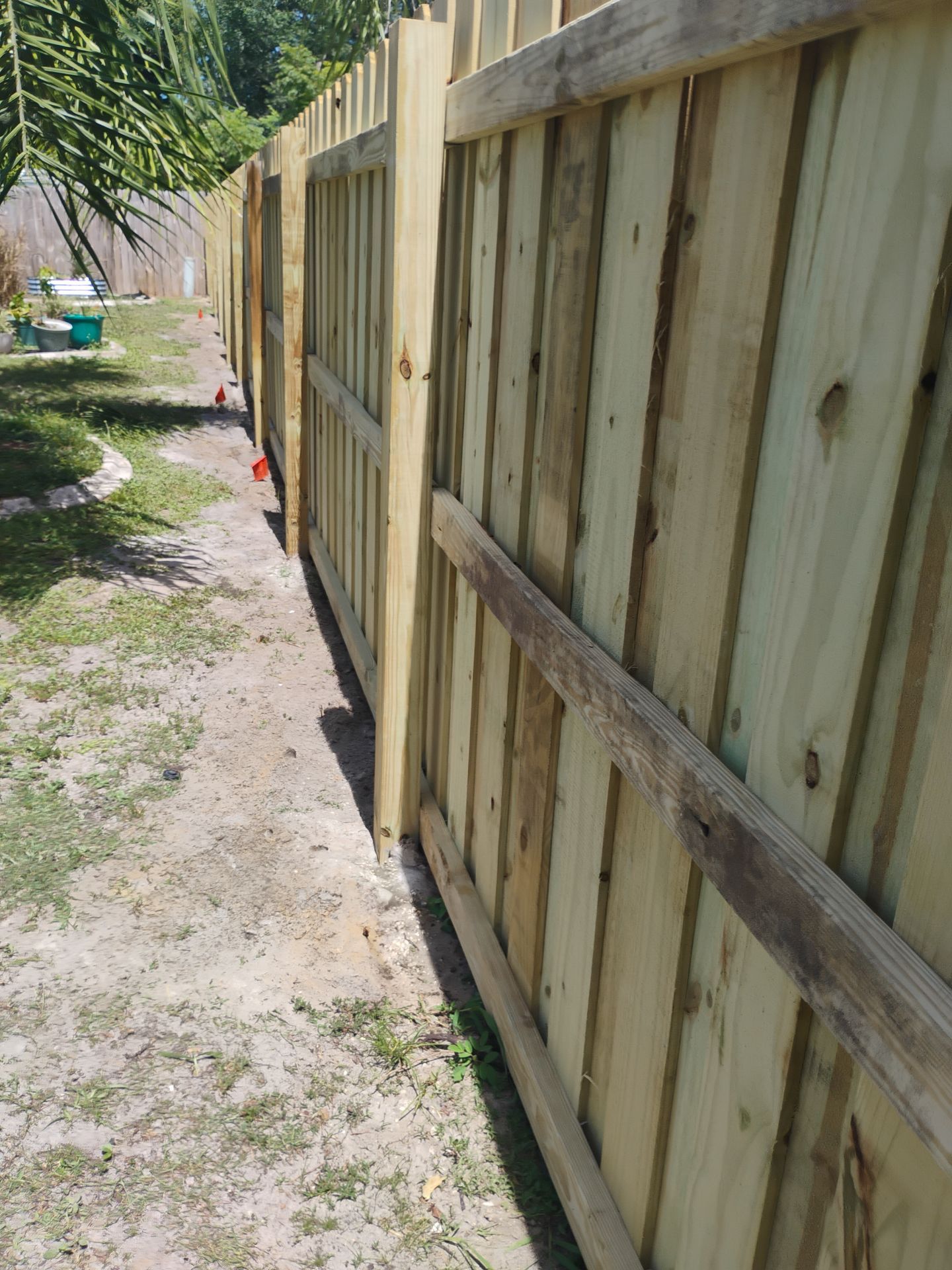 Pressure-Treated Wood Privacy Fence Installation in Port Charlotte by True Fence LLC