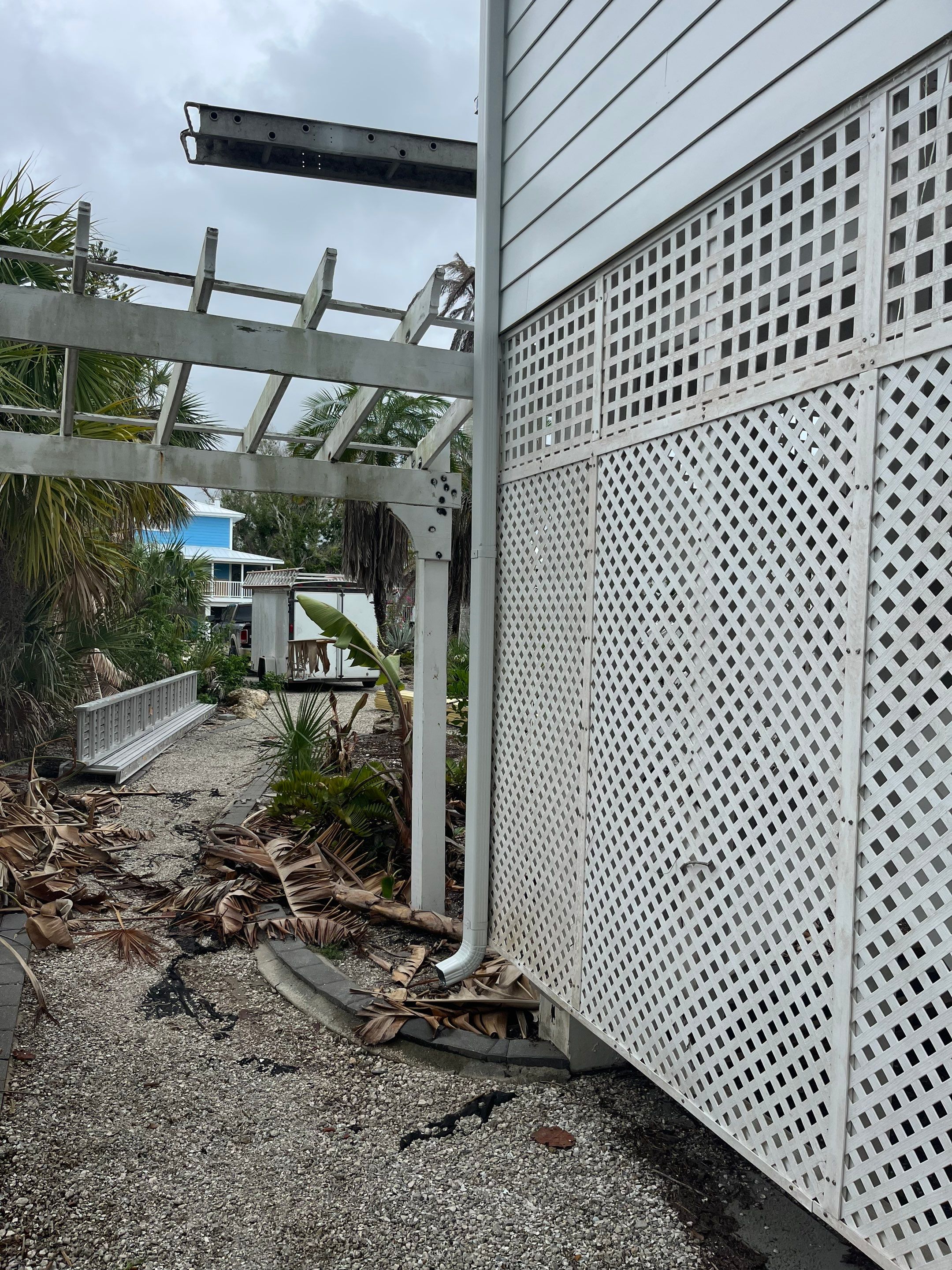 Complete Gutter, Soffit & Fascia Project in Placida FL by Gutter Professors