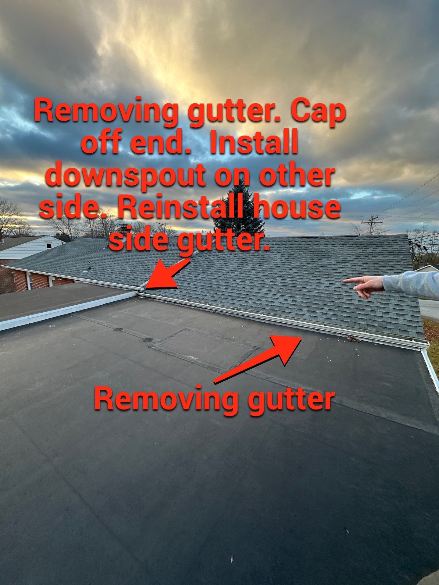 Epdm rubber roof  using Versico .060 by Teflon Roofing