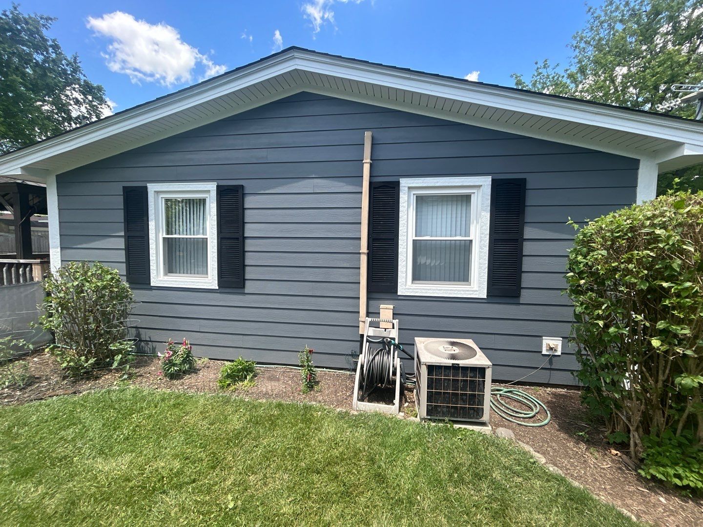 Project in New Whiteland by Moss Roofing