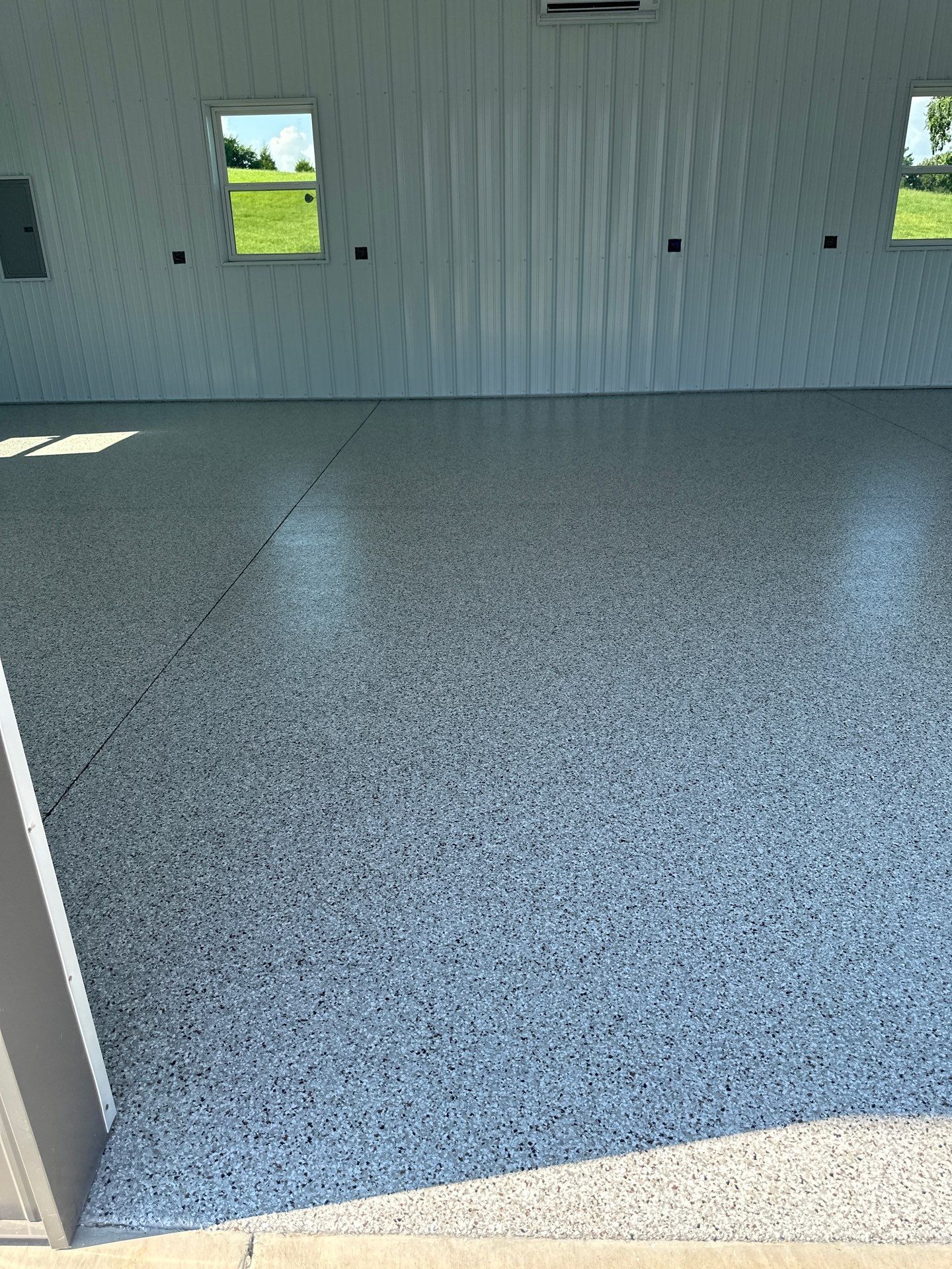 Garage Floor Coating using Coyote by My Garage Floor Guys