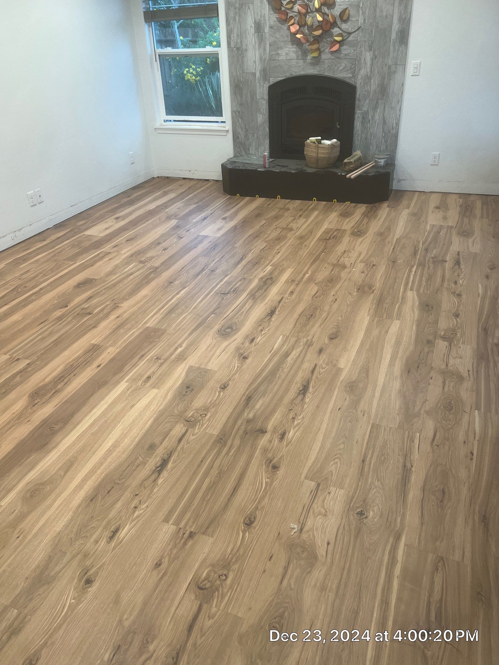 Structural Subfloor Repair and LVP Flooring Installation in Brookings by KMD Surfaces INC.
