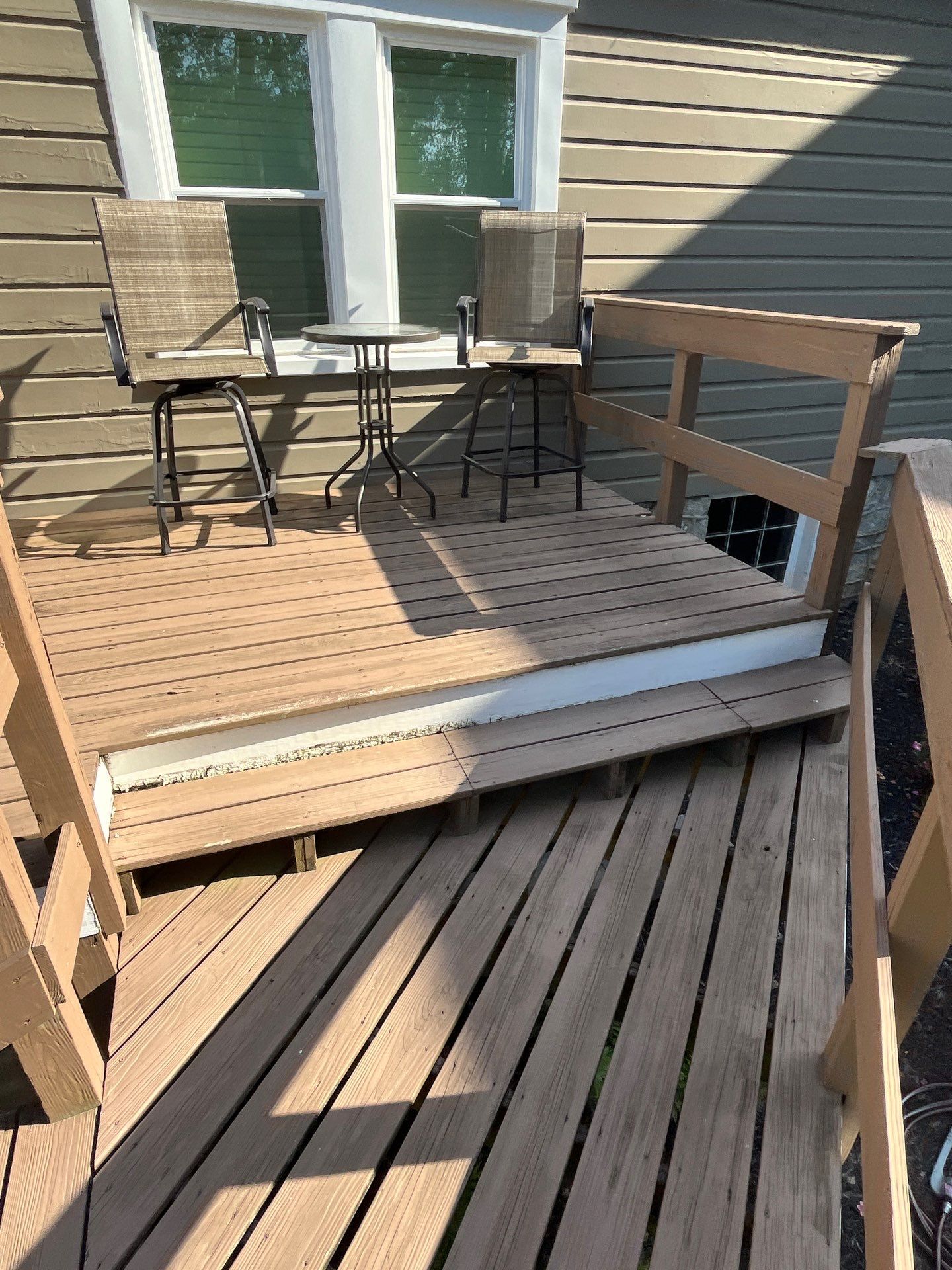 Full Siding Replacement, Deck Build, Exterior Paint, and Gutter Replacement  by Nelson Exteriors 