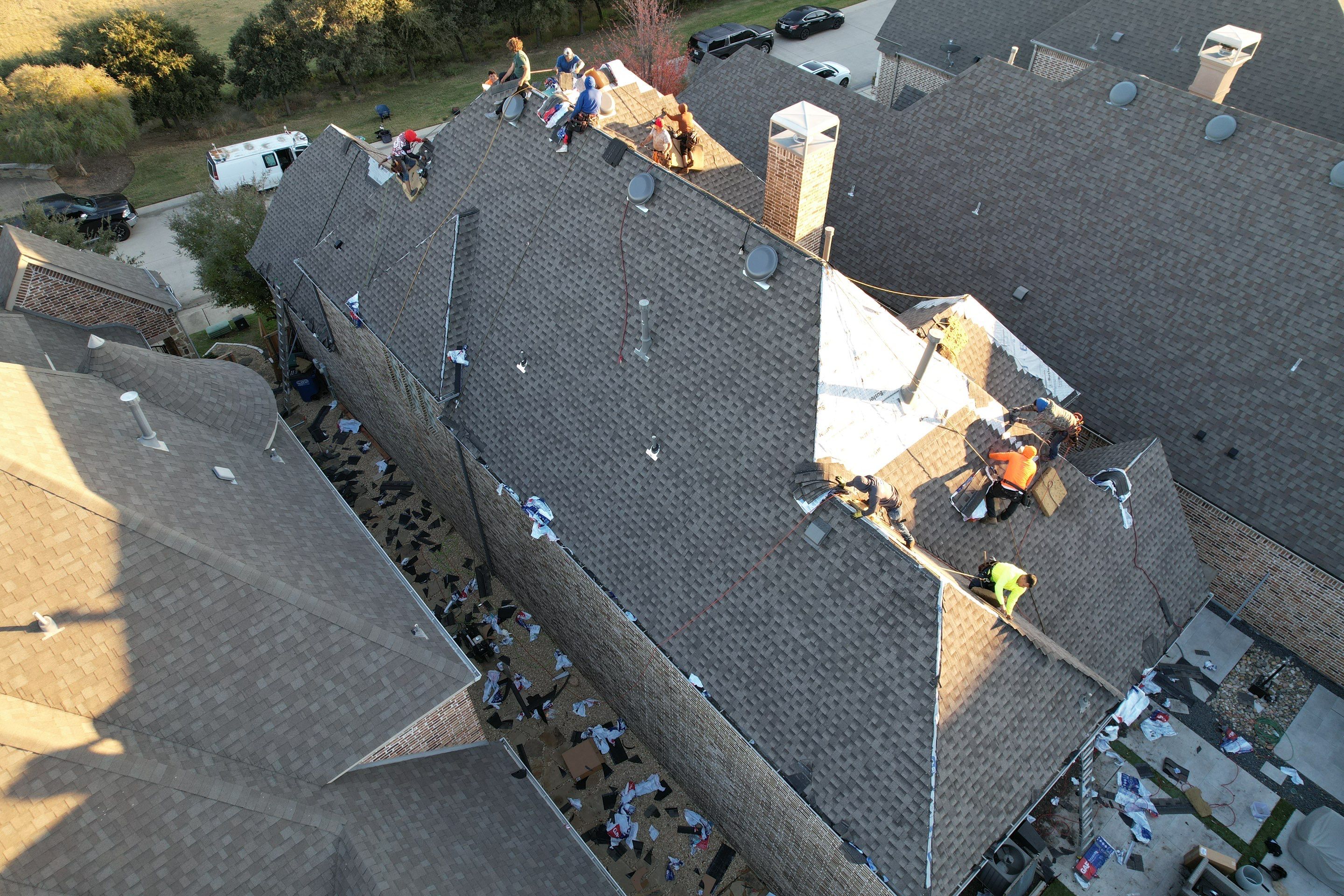 Project in Lewisville  by Zeus Exteriors