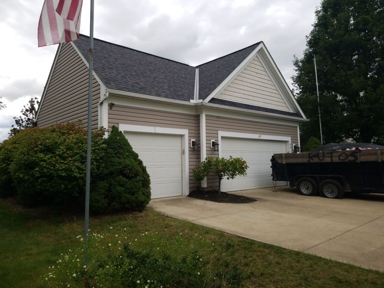 Residential Roofing Installation using Owens Corning Duration, Black Sable by Absolute Roofing and Construction