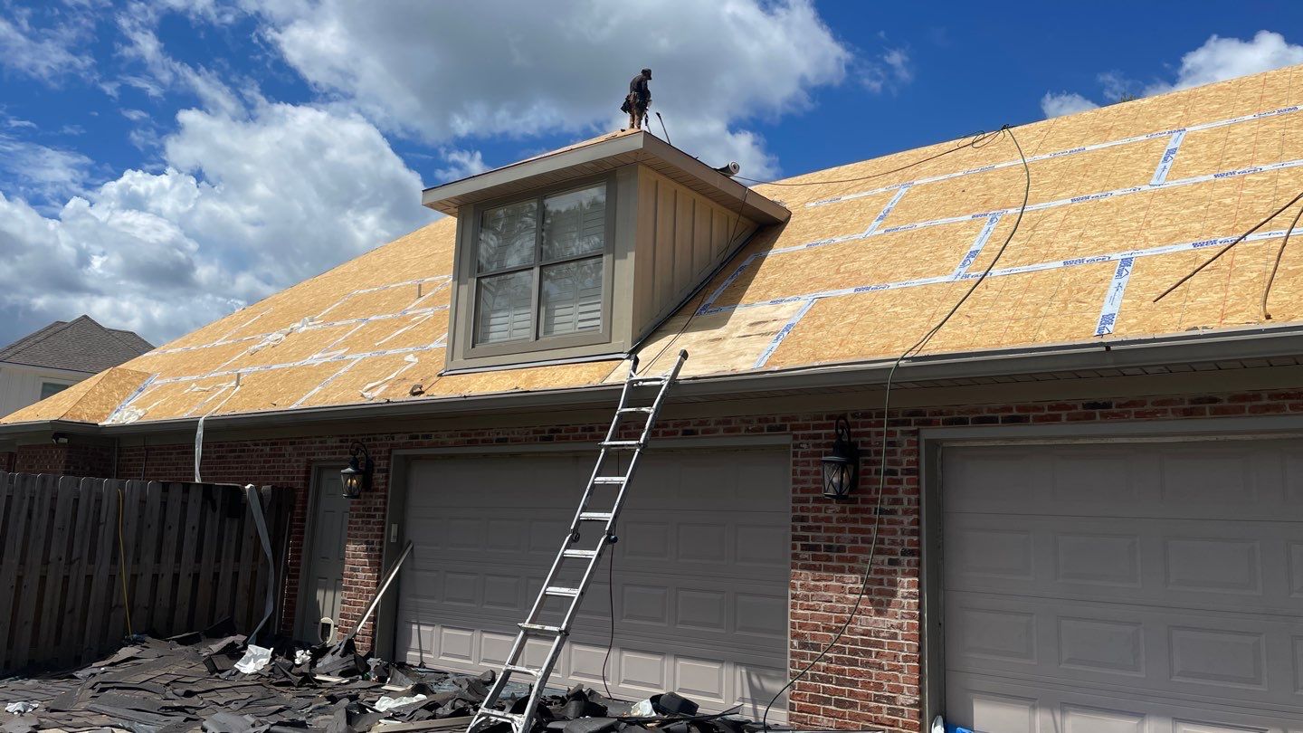 Residential Roofing Repair using Roof Replacement by American Roofing & Construction LLC