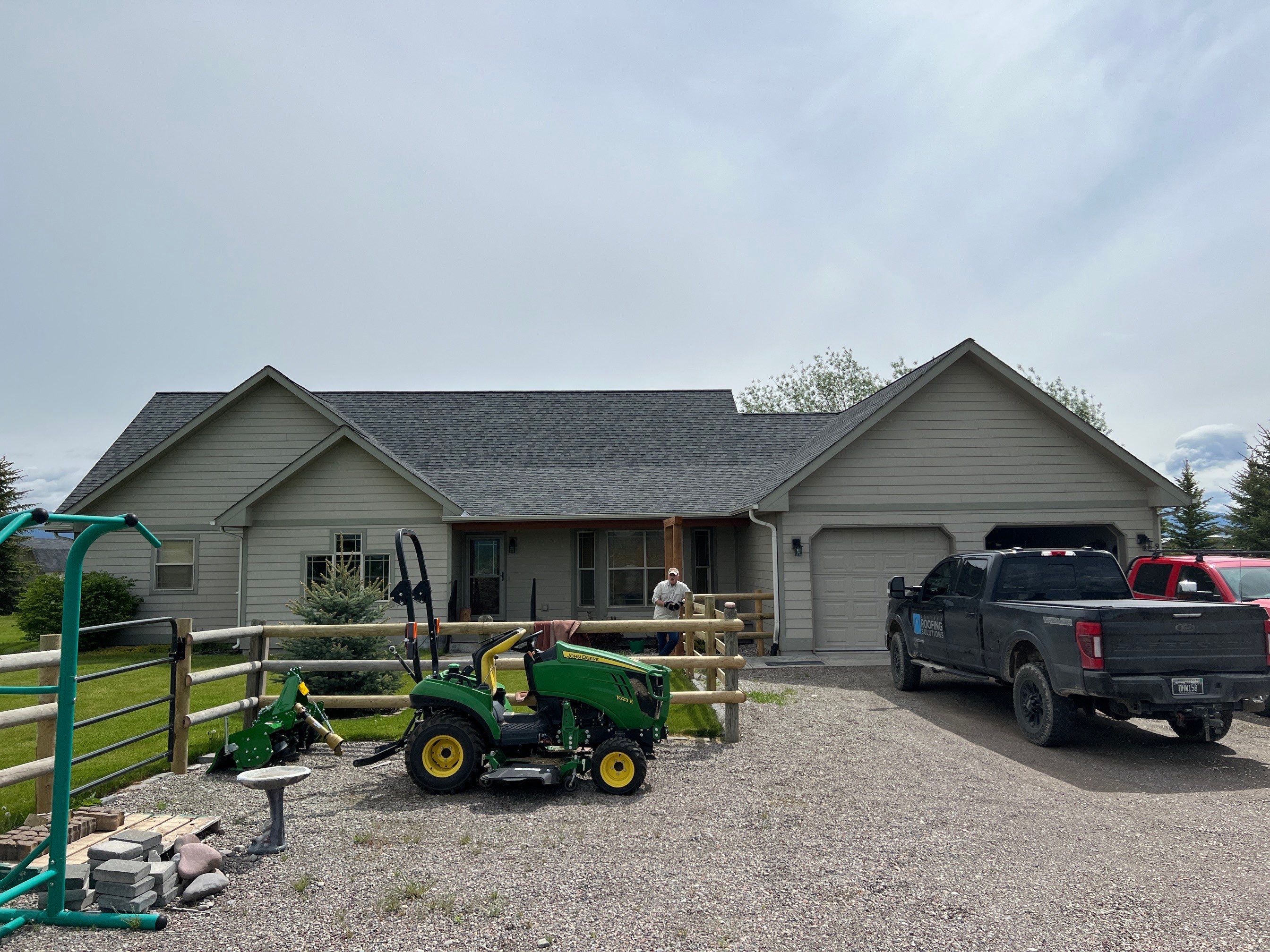 GAF Timberline HDZ - Charcoal by Montana Roofing Solutions