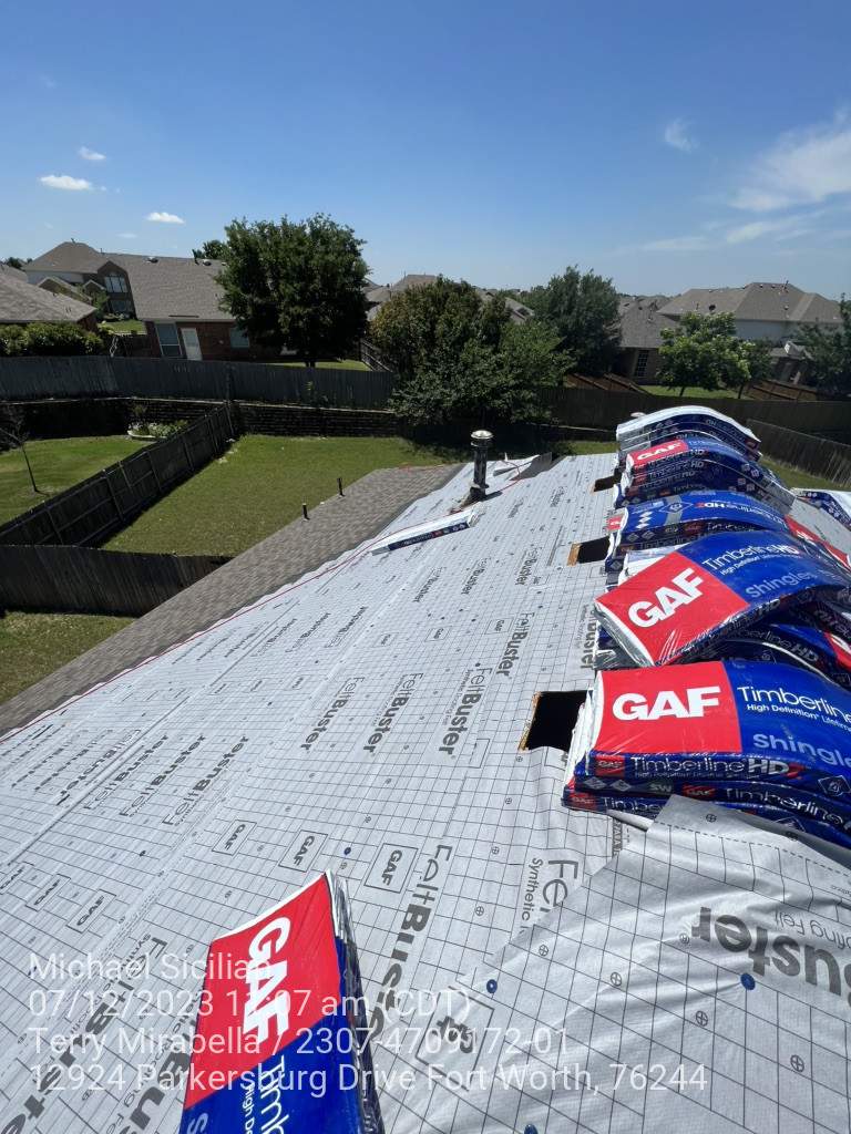 Project in Fort Worth by Zeus Exteriors