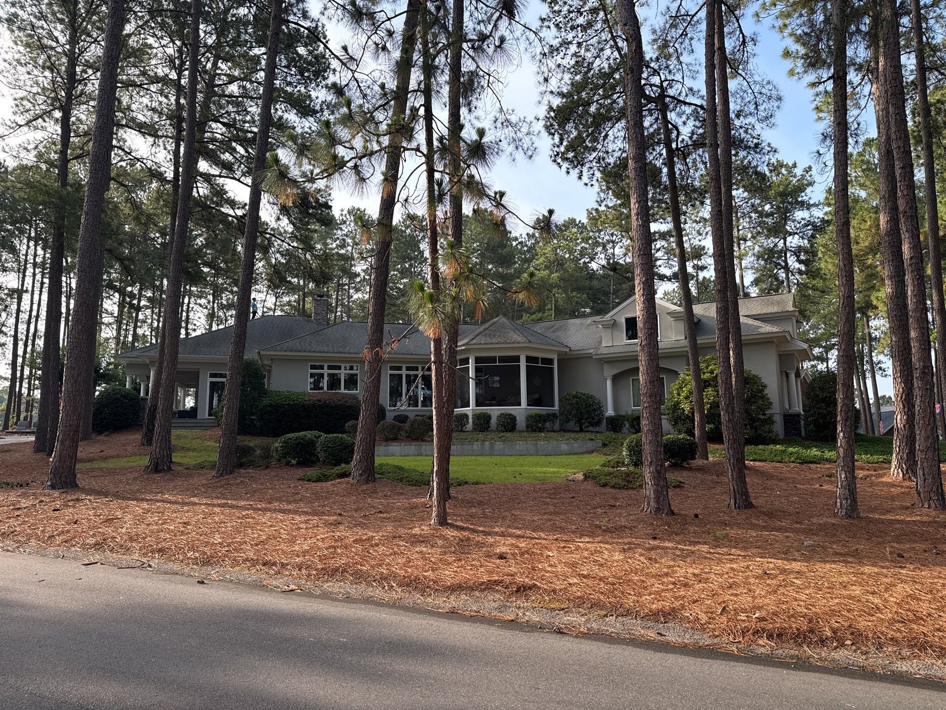Multi-Gabled Roof Replacement with Landmark PRO Shingles in Pinehurst by Prepare The Way Roofing