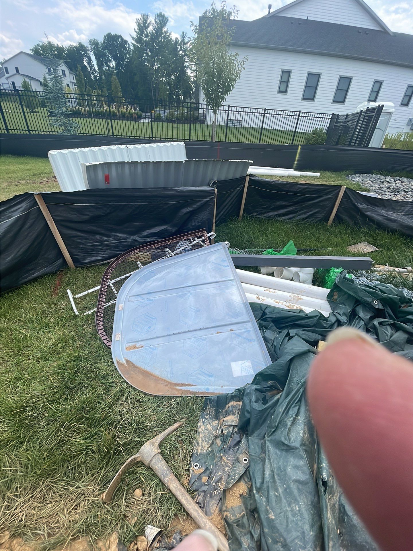 Egress window install, Great Falls, VA by Fairfax Contractors, LLC