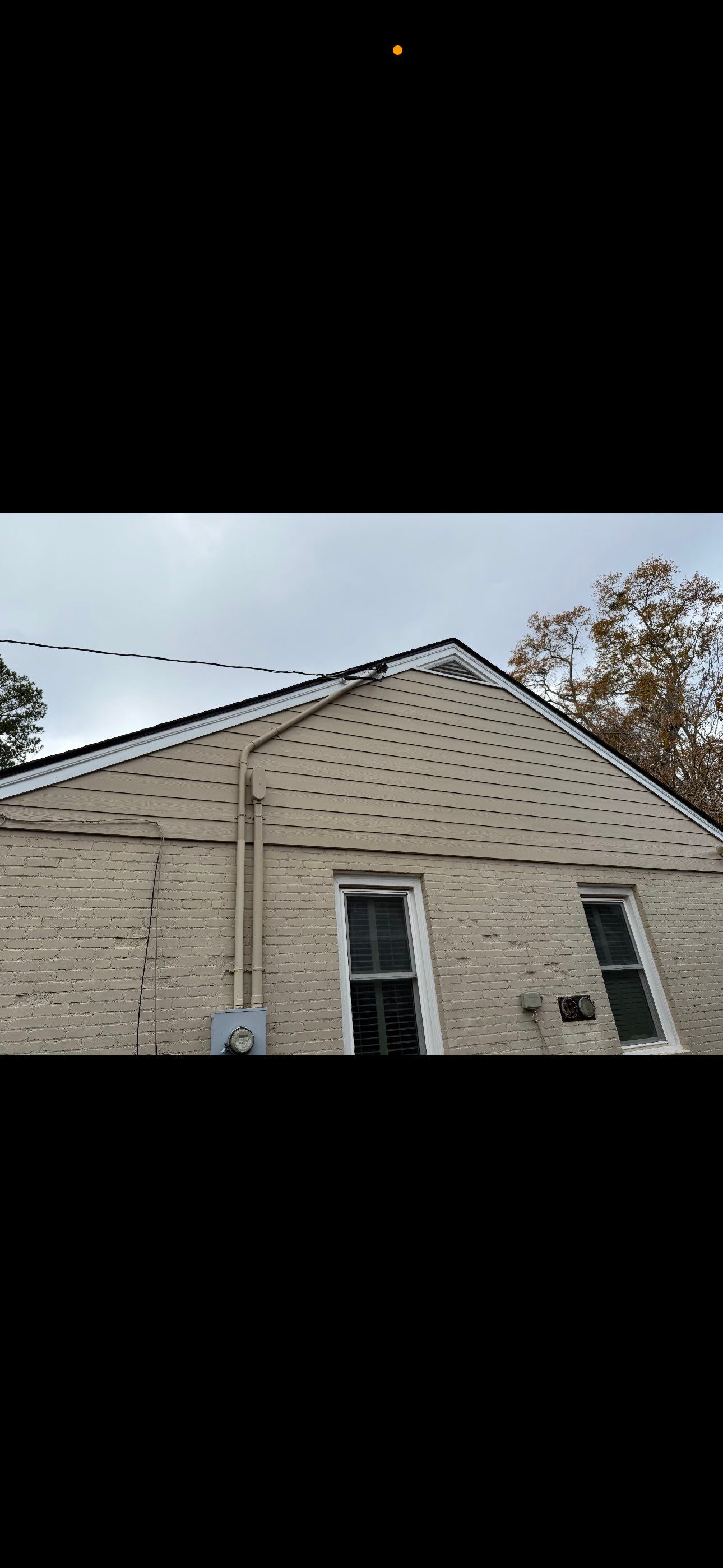 Exterior Painting and Gable Siding Replacement in Decatur by Swift Home Renovations