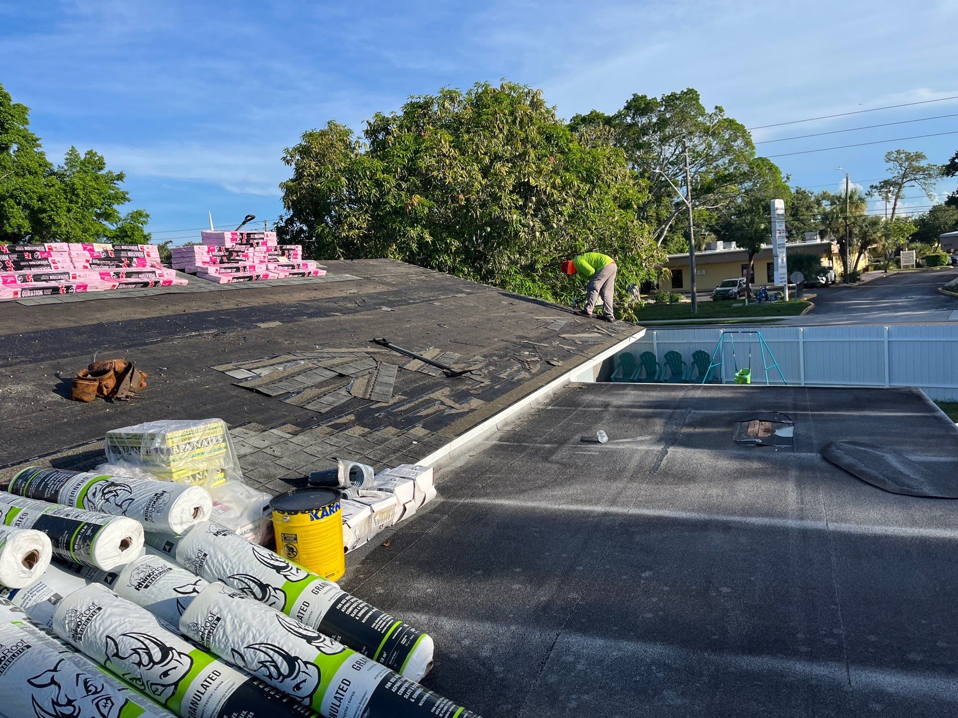 Project in St. Petersburg 33710 by Mitchell Roofing Company LLC 