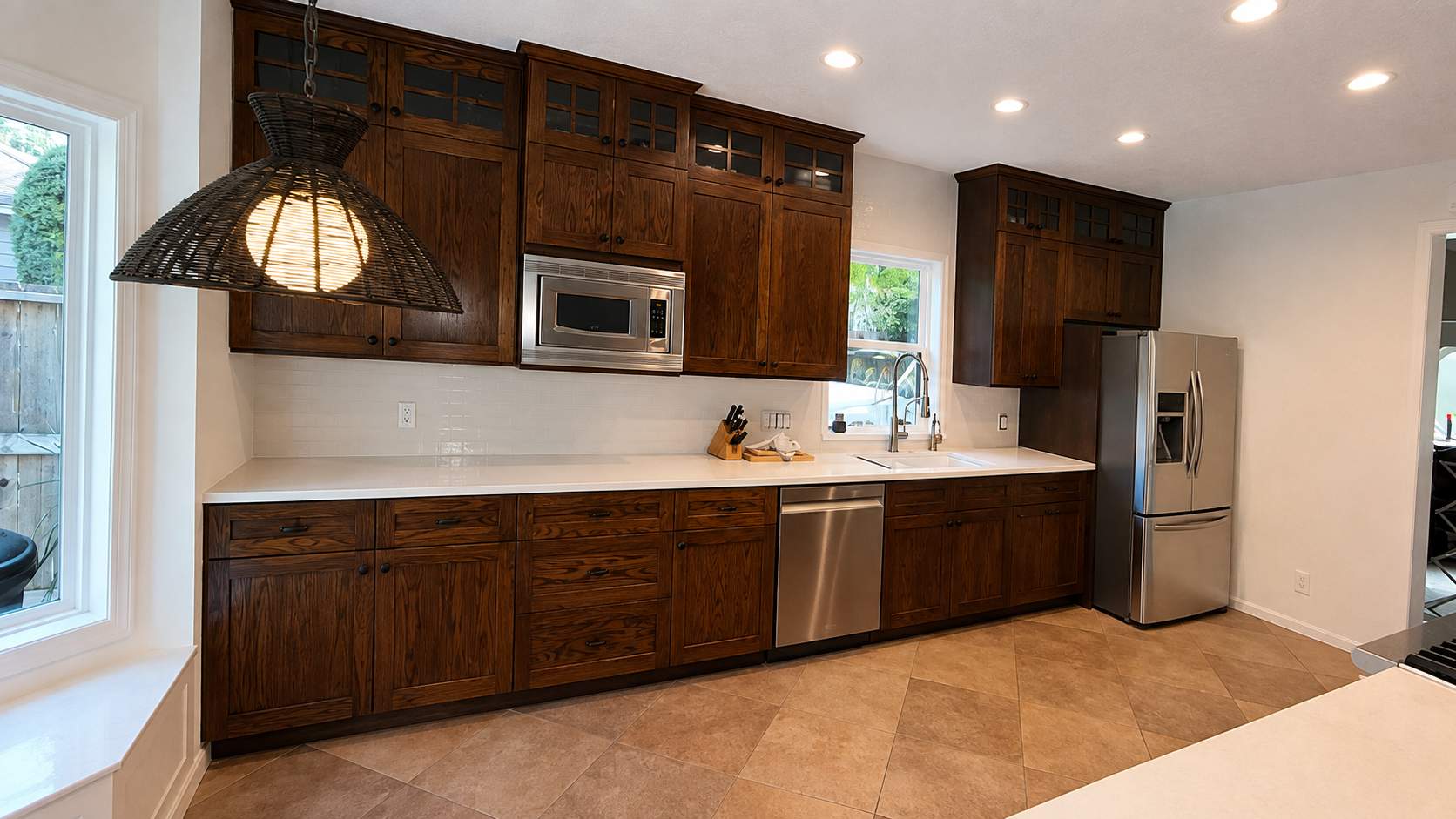 Spring Kitchen Renovation Featuring Calacatta Valentin Quartz and Viking Appliances by Rolling Nations