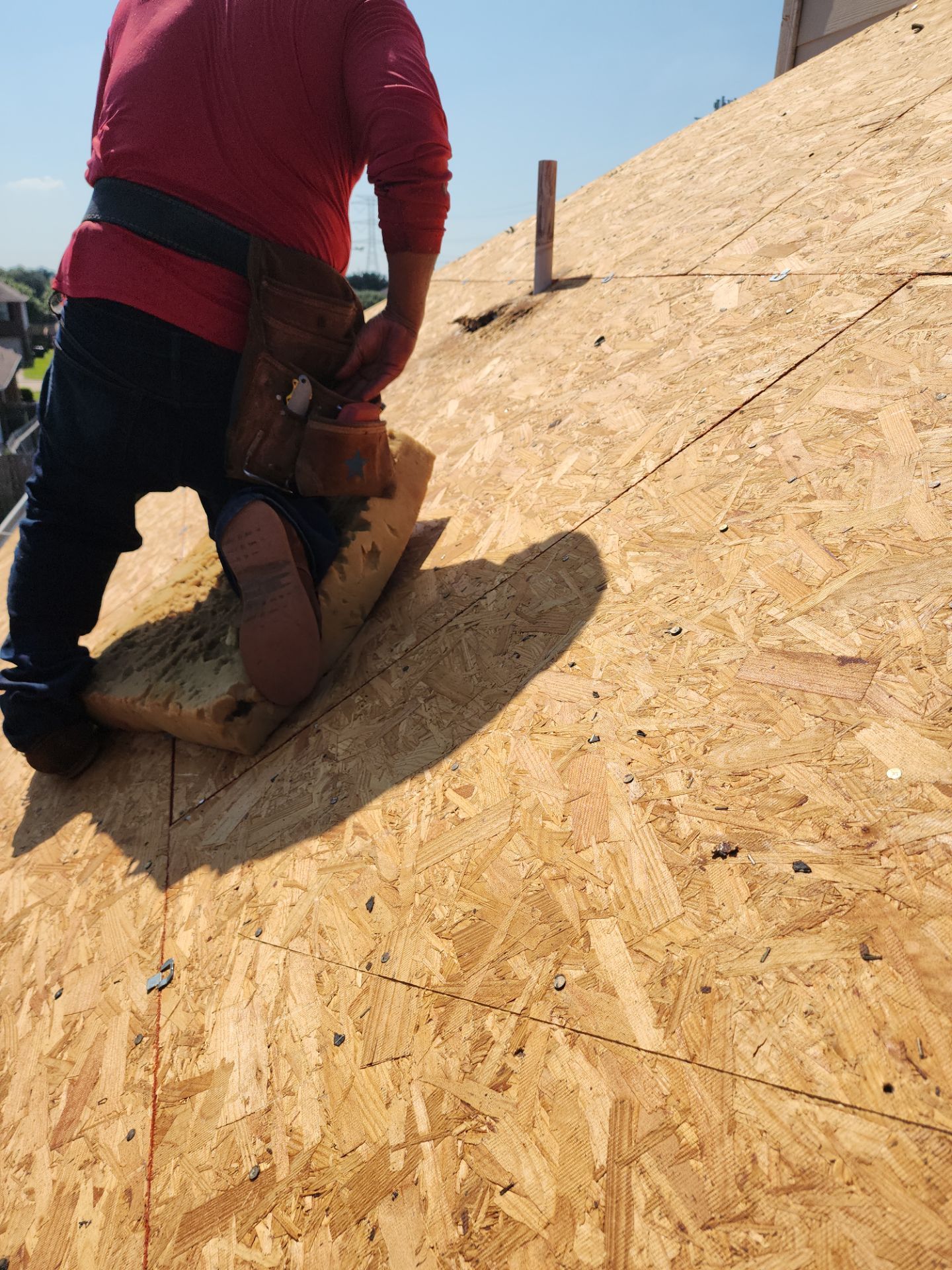 Residential Roofing Installation using Owen's Corning Duration (Lifetime) Shingles by Roof Repair Company