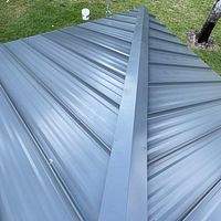 24ga 1.5" Snap-Lock Charcoal Gray 