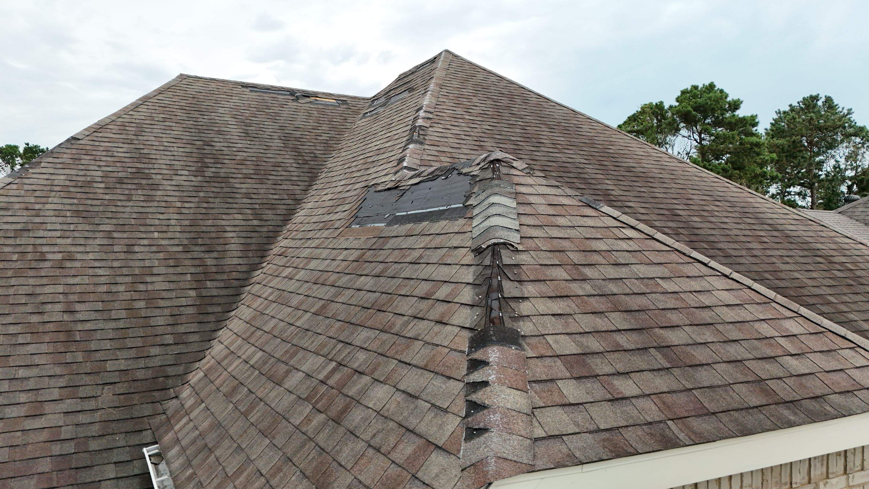 Roof Replacement + Interior Ceiling Restoration — Humble, TX by PL Roofing & SB Roofing, LLC.