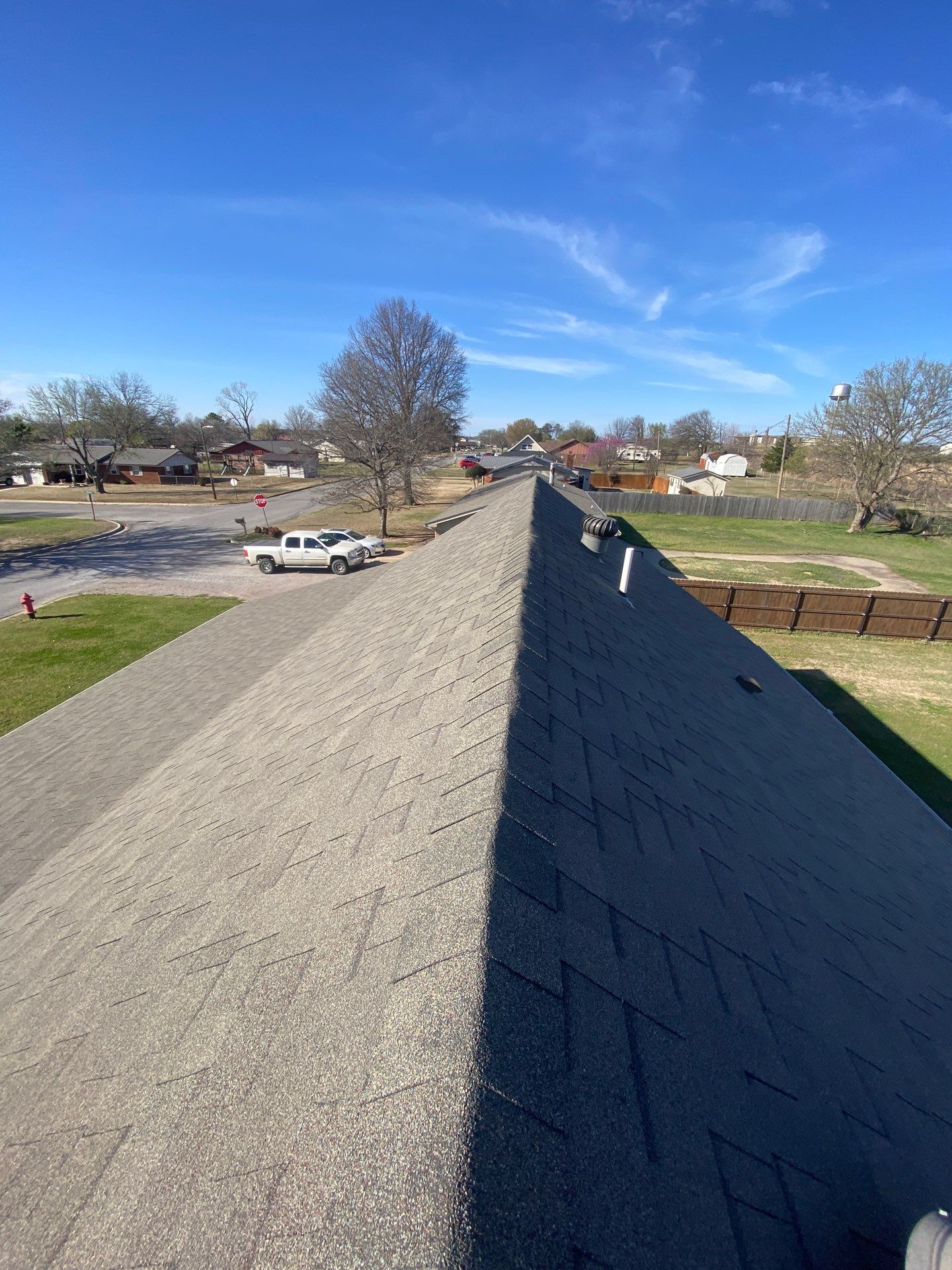 Residential Roof Replacement With Timberline HDZ Shingles in Davis by BANA Roofing and Solar Supply