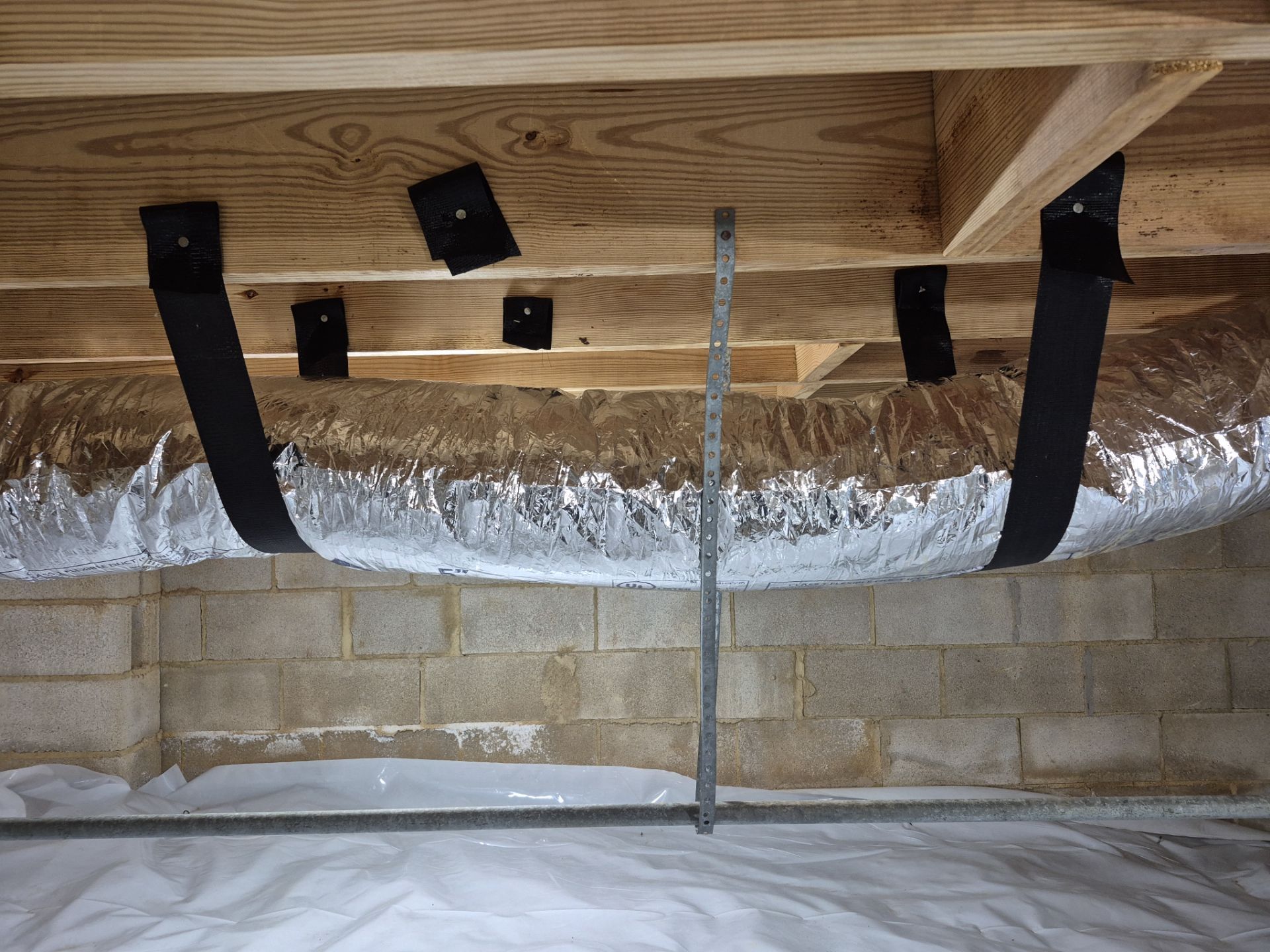 Project in Williamsburg by Patriot Crawl Space Repairs