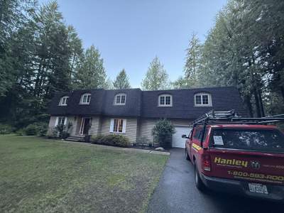 Residential Roof Cleaning Estimate in Bainbridge Island, WA
