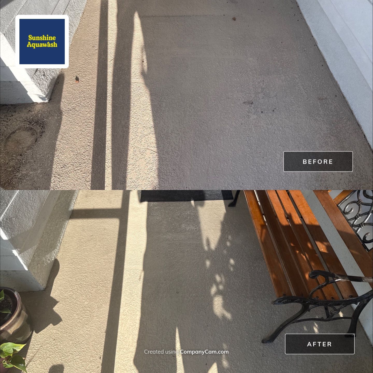 π‘ Safety and curb appeal go hand in hand! by Sunshine AquaWash