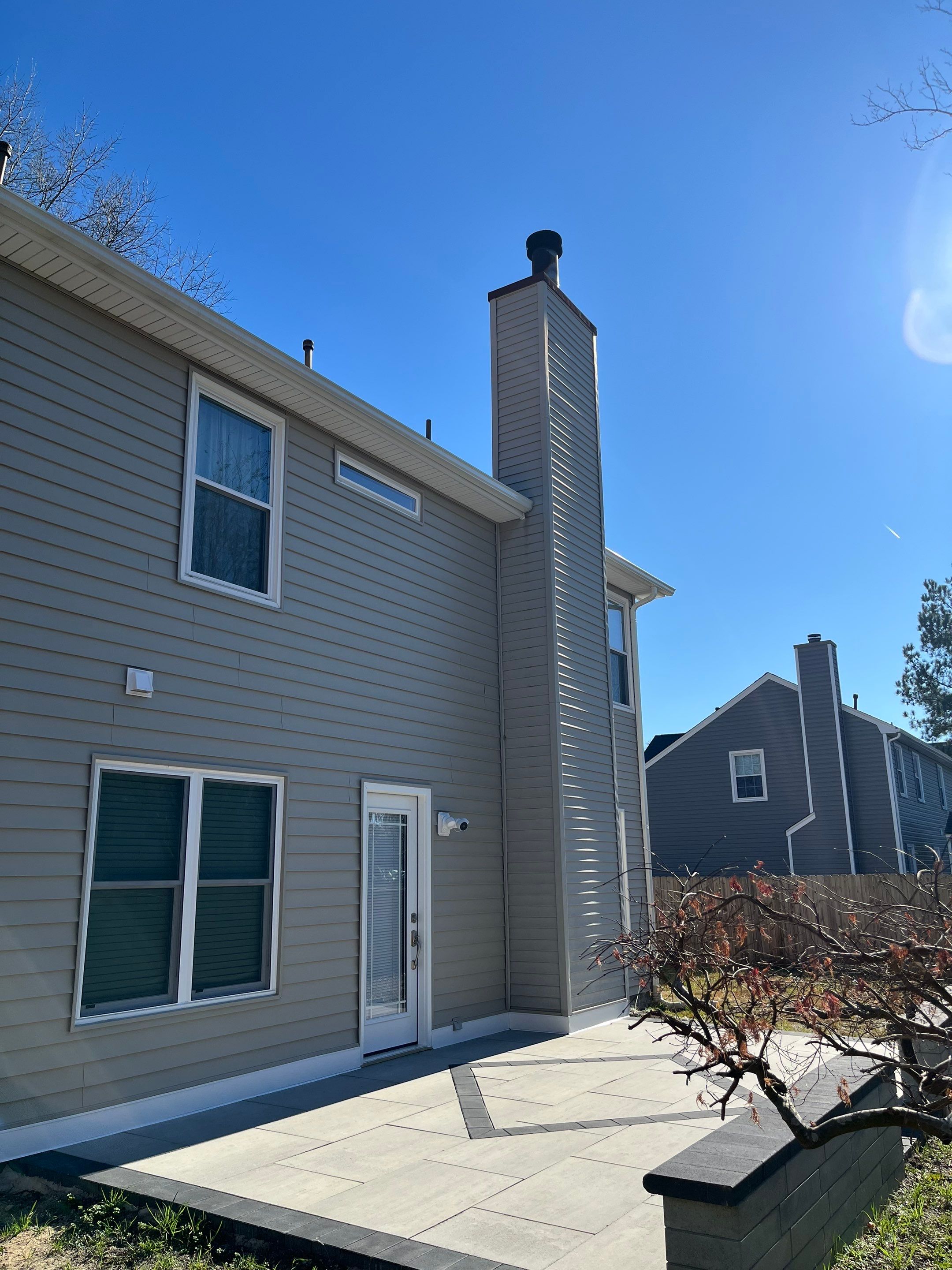 Wood Burning Prefab Fireplace Replacement - Virginia Beach, VA by Premier Chimney and Roofing