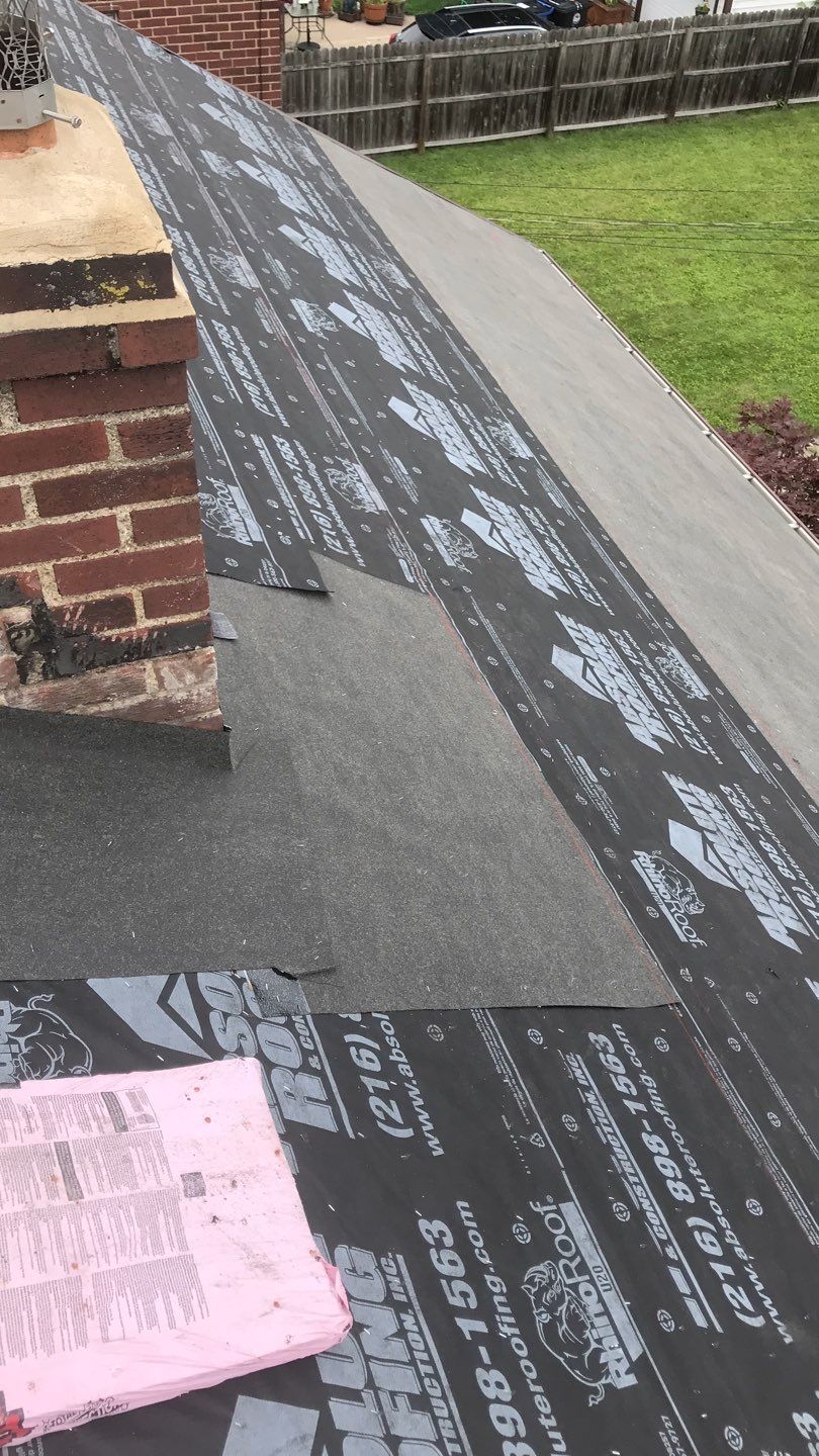 Residential Roof Replacement using Owens Corning Duration, Colonial Slate by Absolute Roofing and Construction