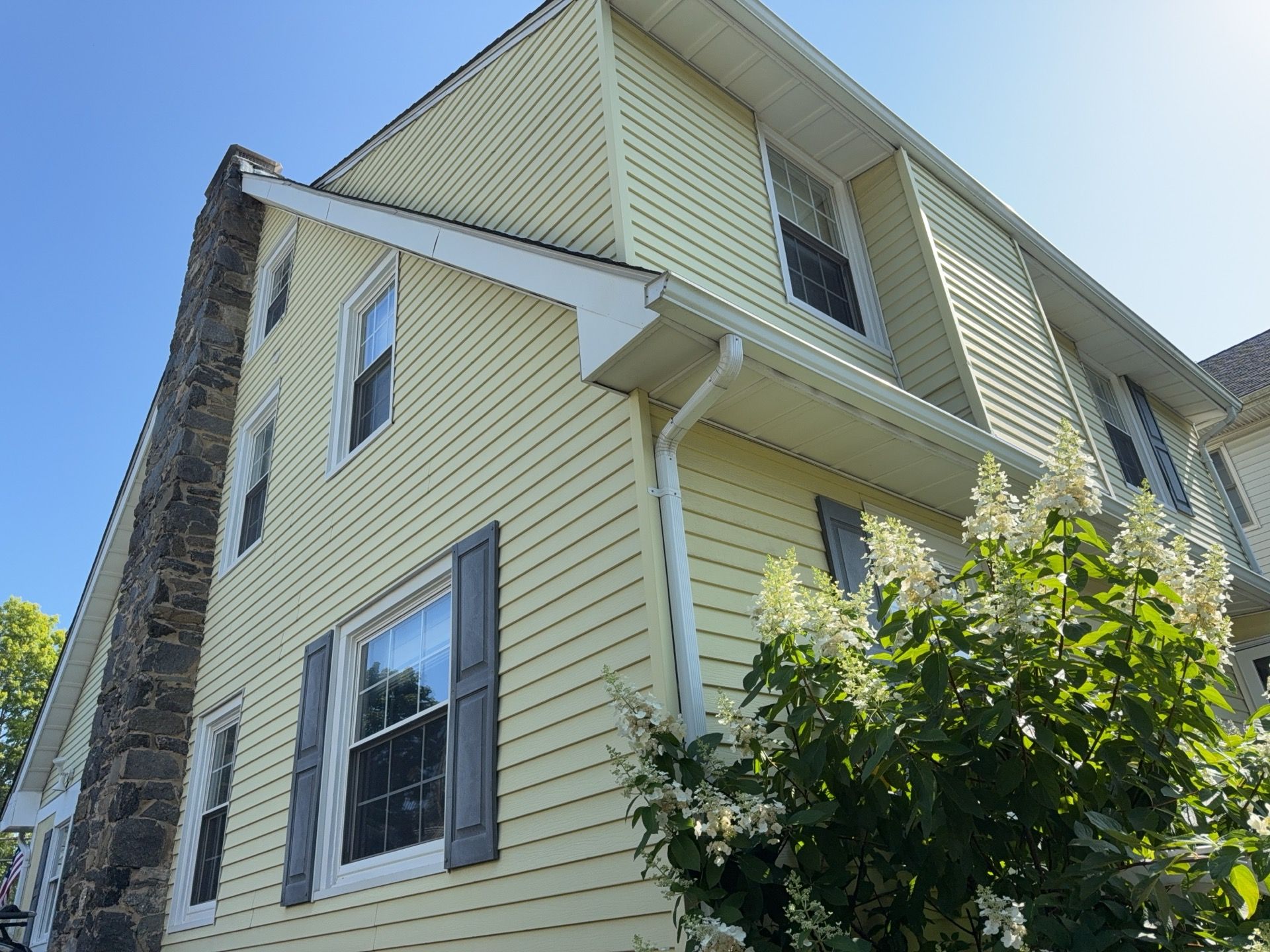 James Hardie Navy Shake in Rye, NY by Ideal Siding - Westchester