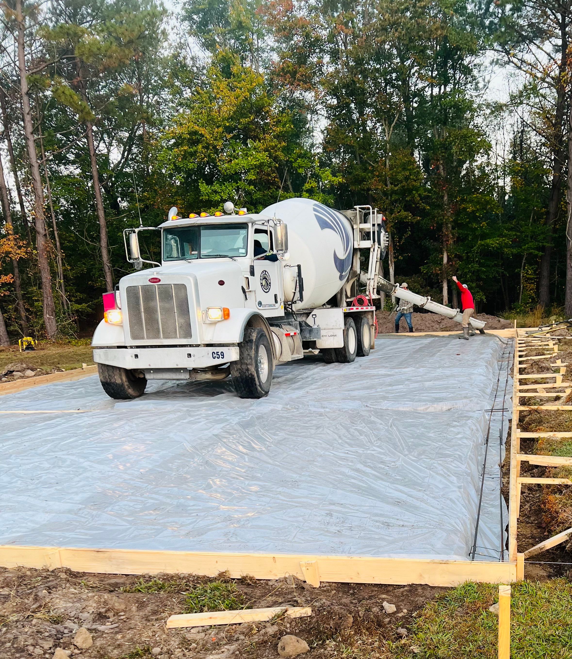 Pre engineered Metal Building and slab by S.W. Contracting & Consulting