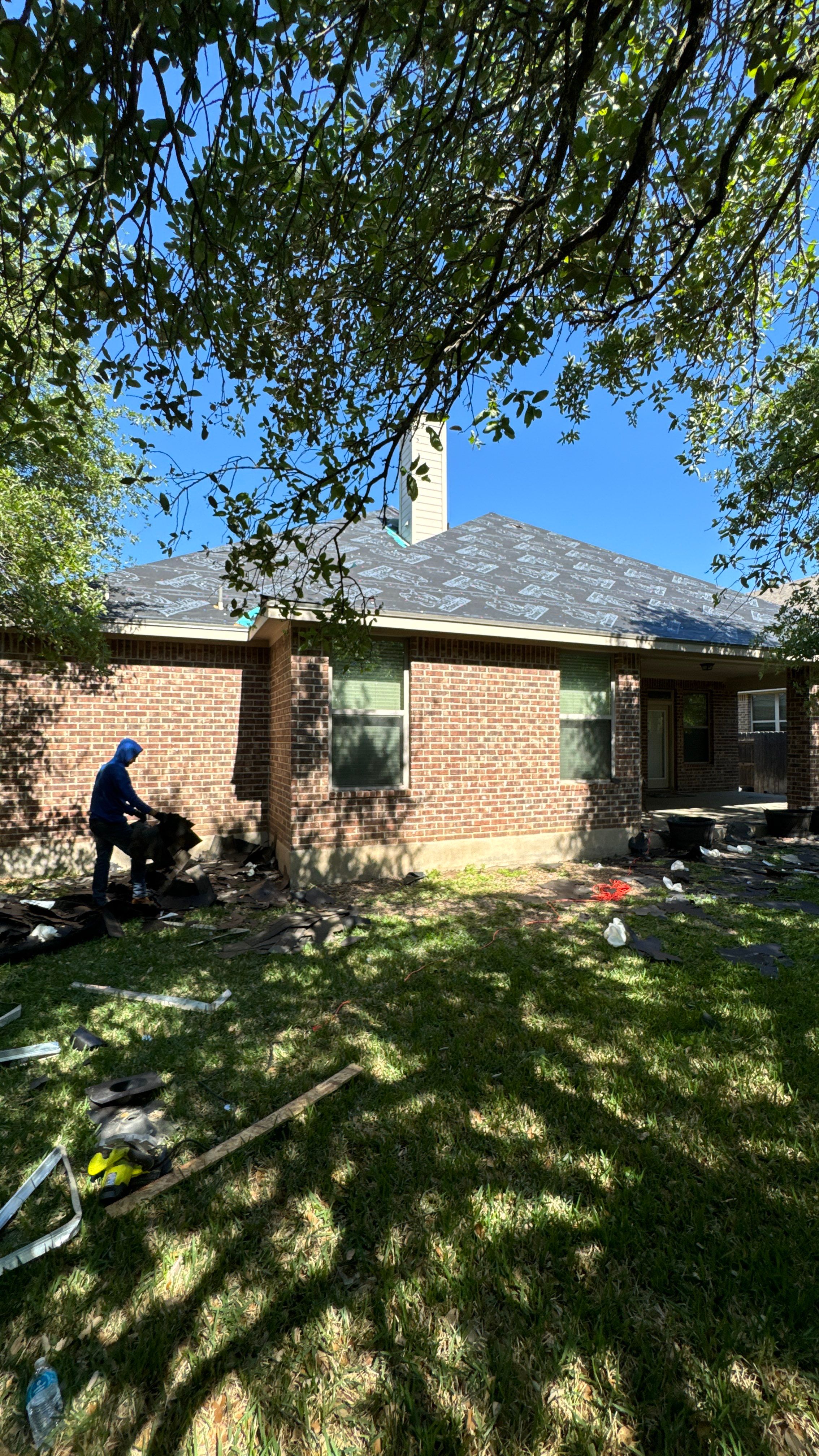 Residential Roof Replacement using GAF HDZ - Weathered Wood by Elite Roofing LLC