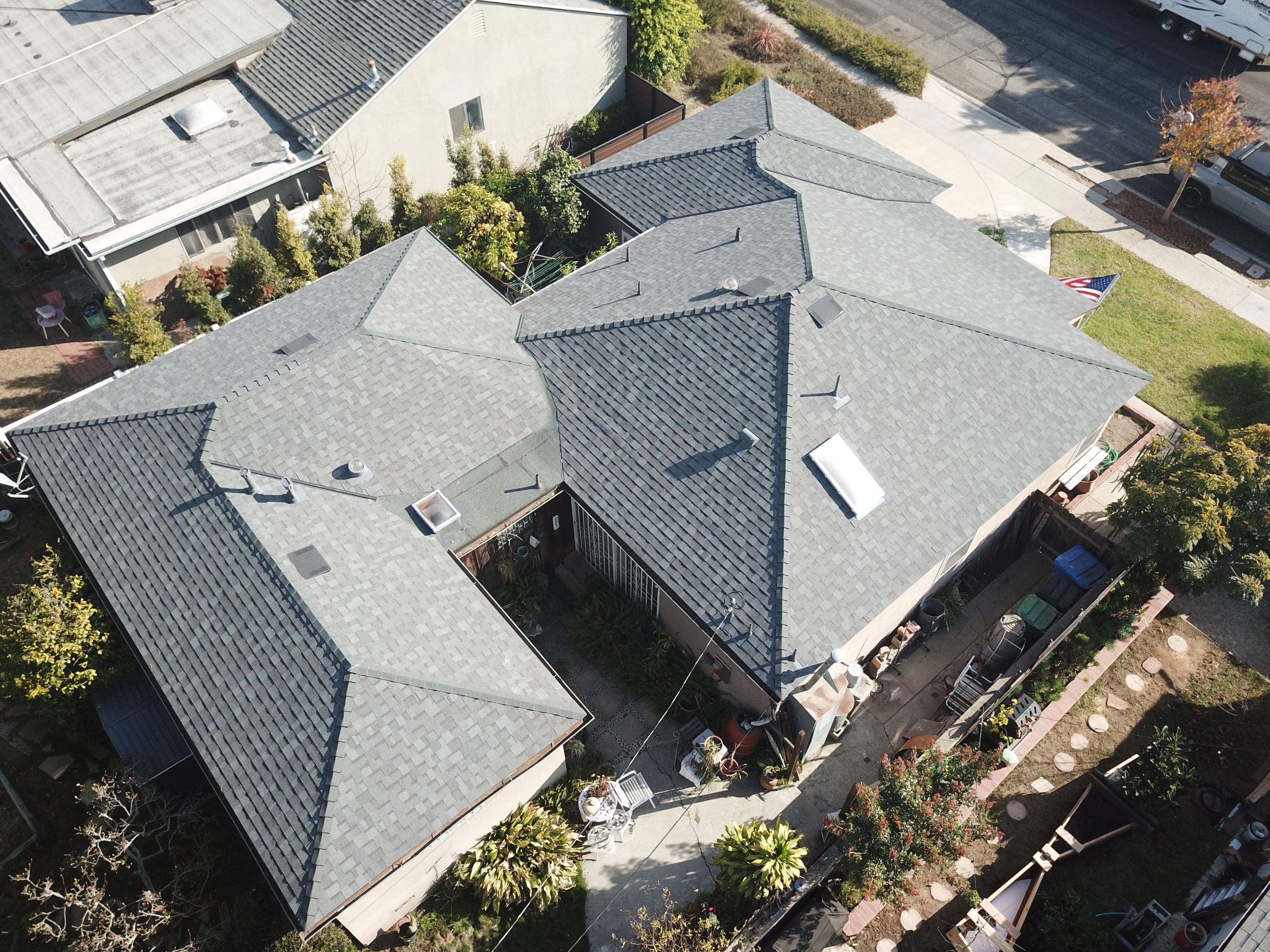 Residential Roofing Installation using Owens Corning Duration Cool Shingles by Hull Brothers Roofing