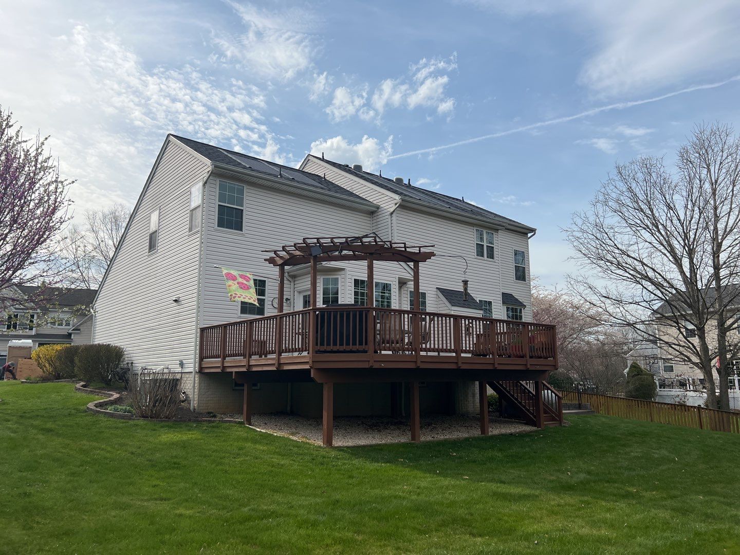 Solar Roof Replacement using GAF Timberline Solar Shingles by American Home Contractors