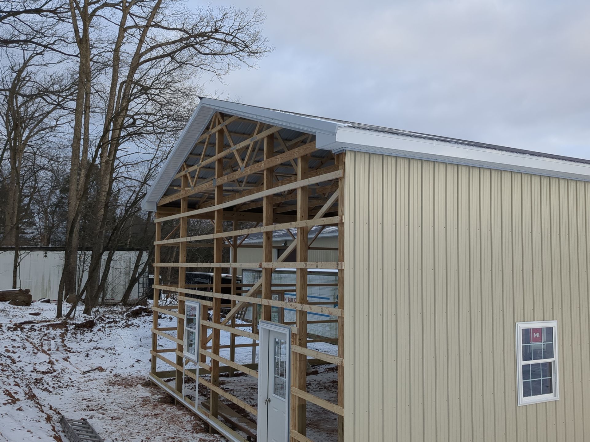 Pole Barn addittion by Esh Builders