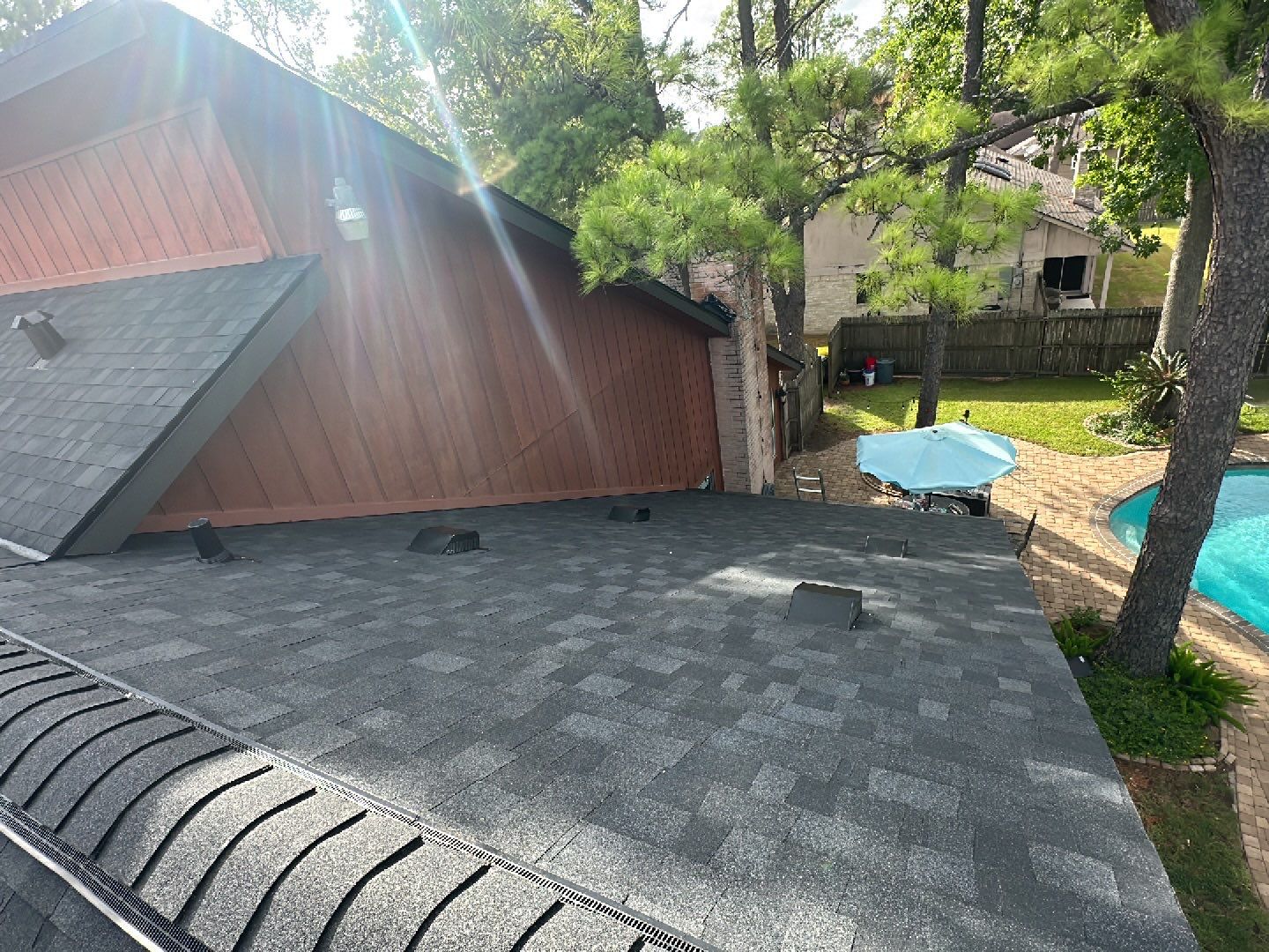 Residential Roofing Installation using Owen's Corning Duration (Lifetime) Shingles by Roof Repair Company