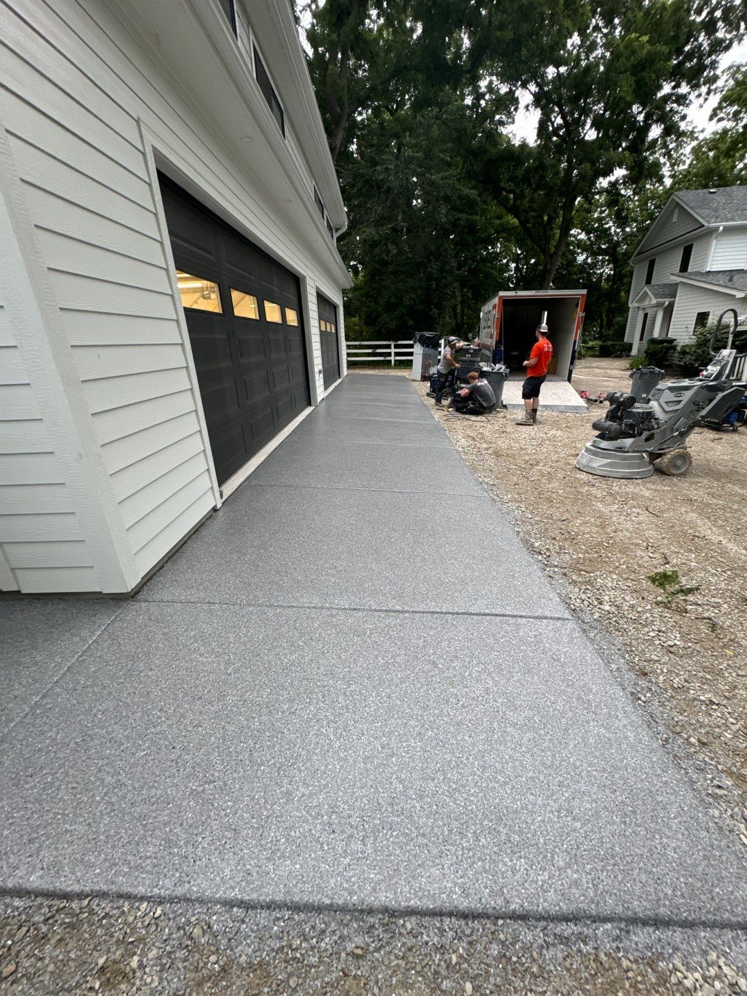 Lanai Grey Concrete Coating by Level 10 Coatings